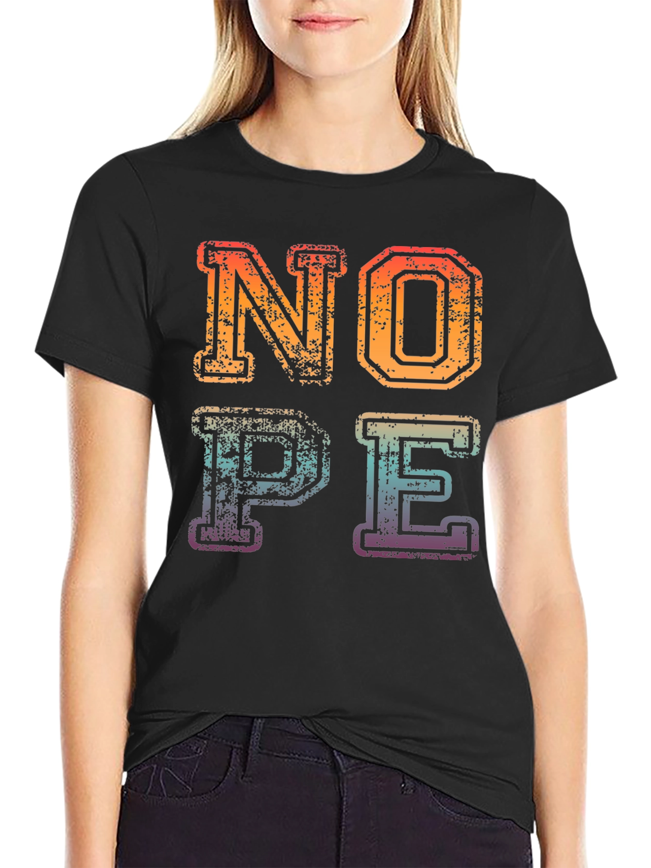 Retro NOPE Graphic T-Shirt