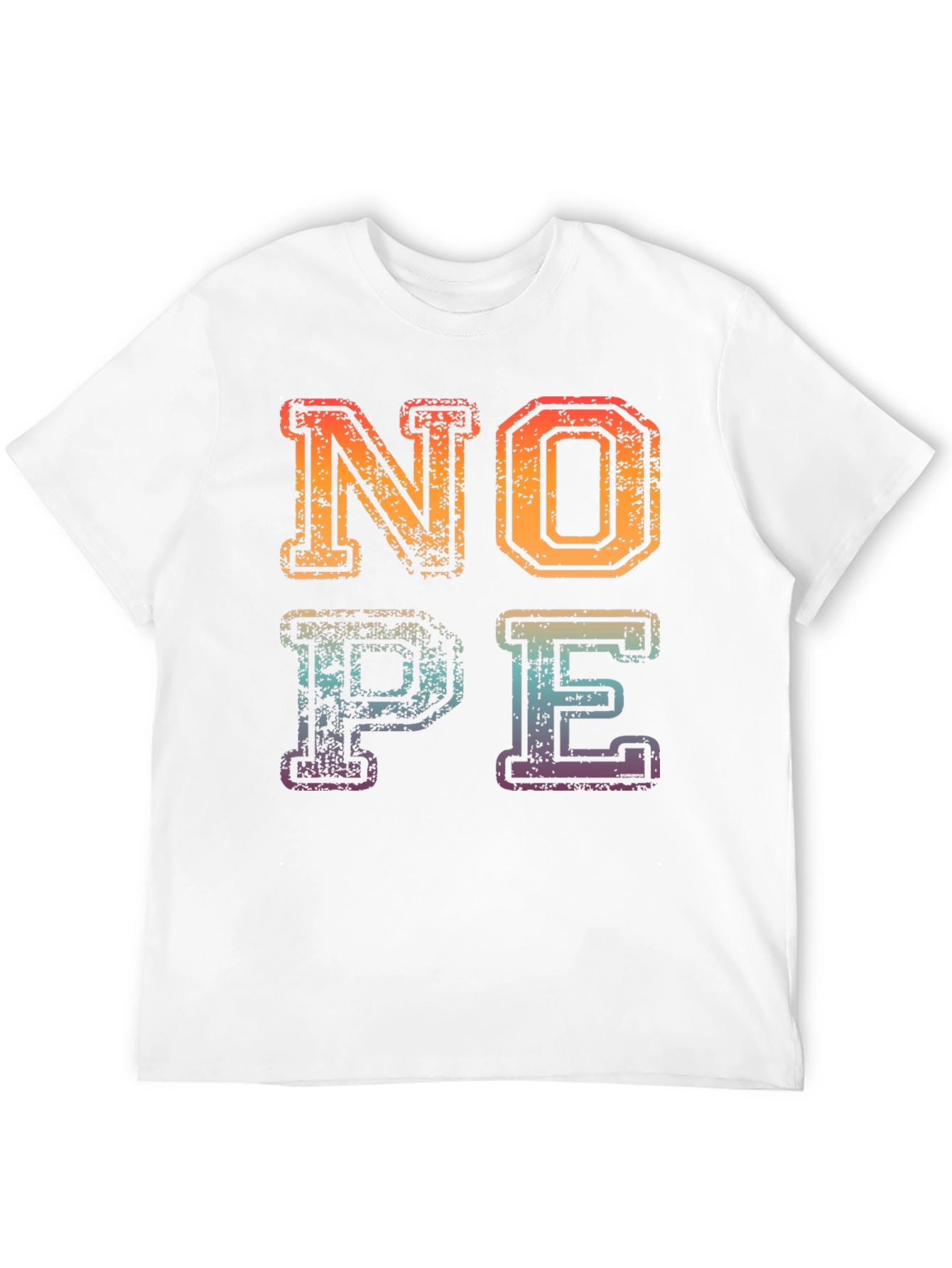 Retro NOPE Graphic T-Shirt