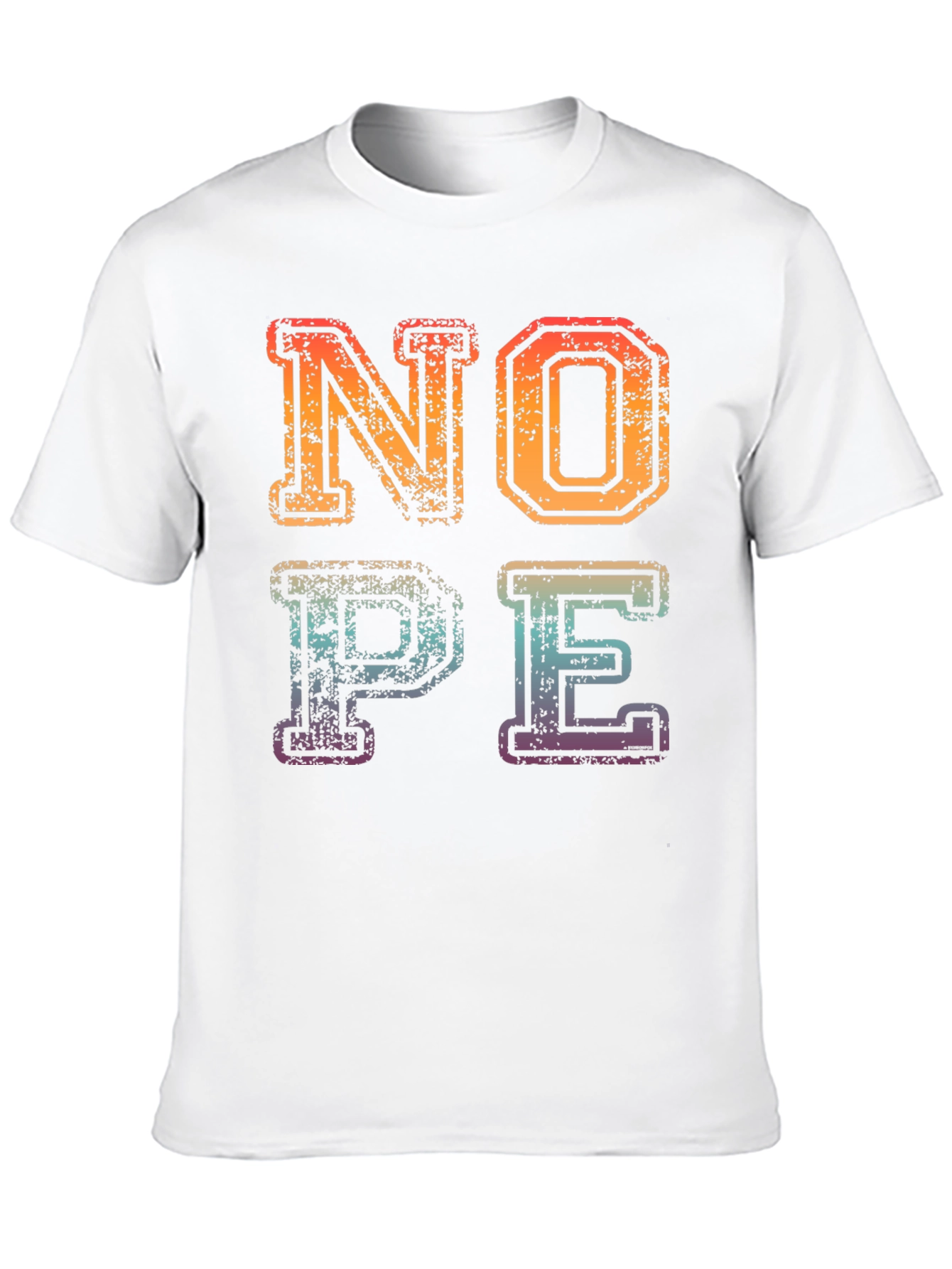Retro NOPE Graphic T-Shirt