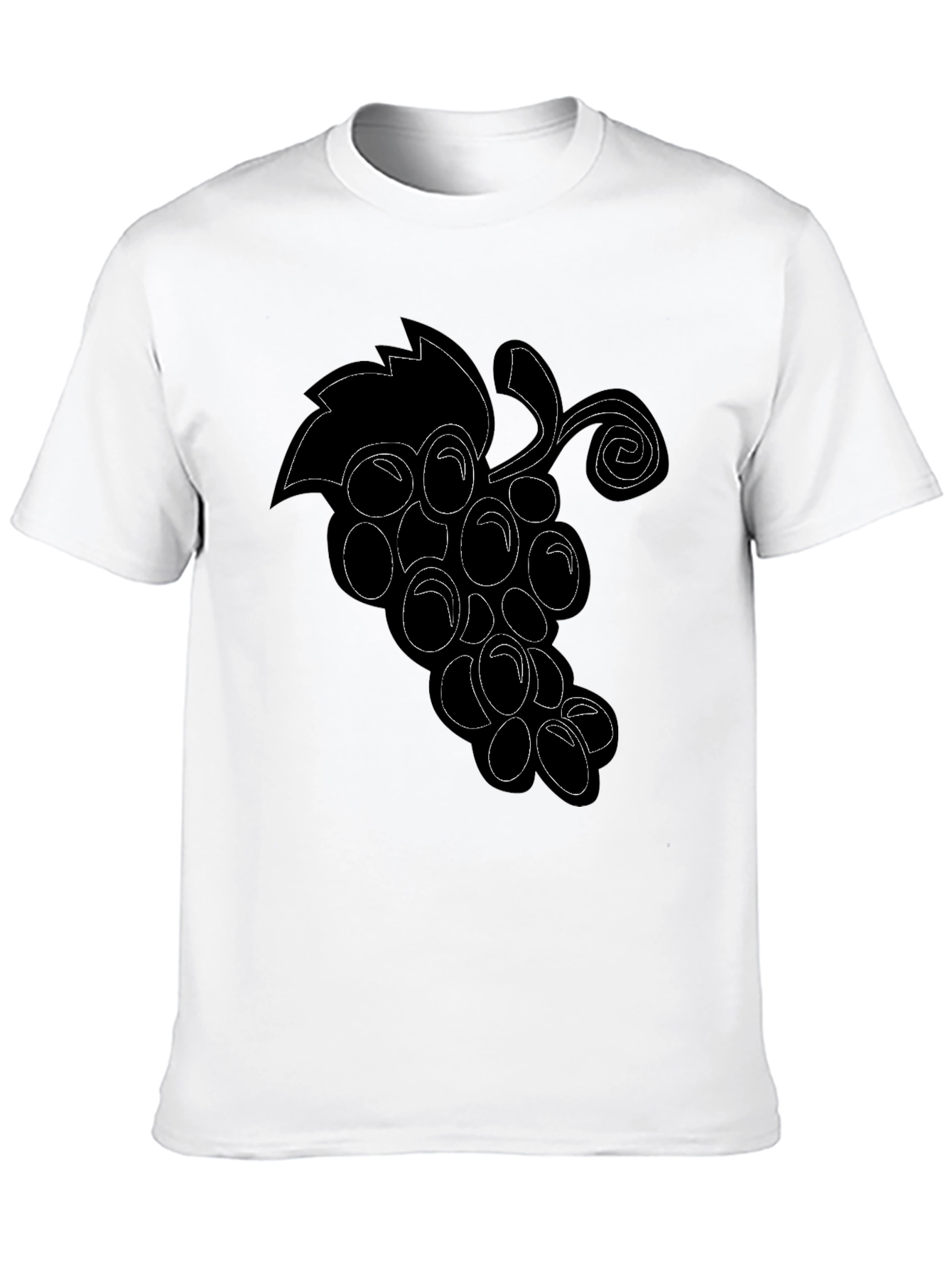 Grapes Graphic T-Shirt - Black
