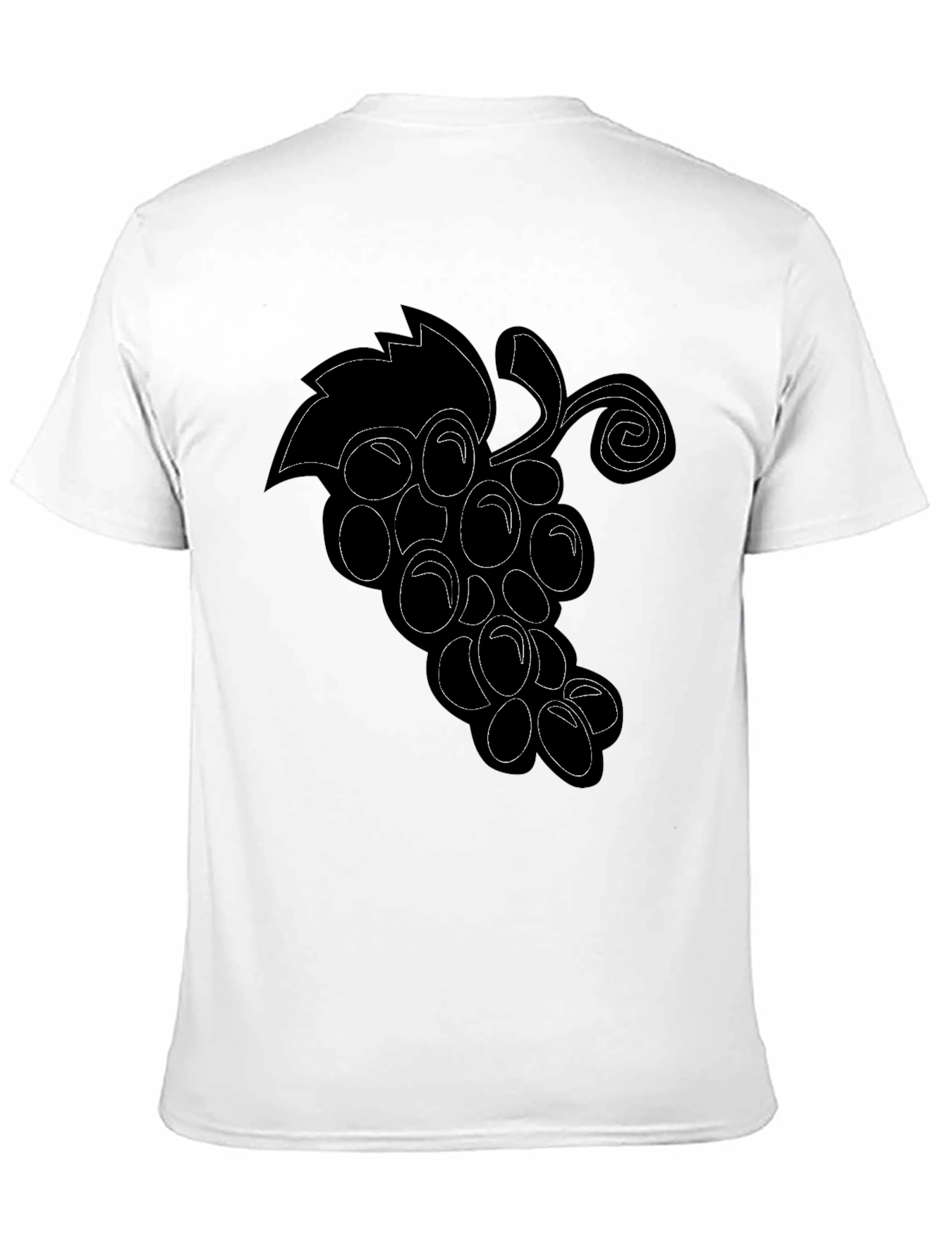 Grapes Graphic T-Shirt - Black