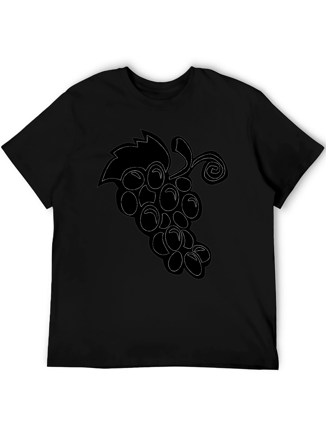 Grapes Graphic T-Shirt - Black
