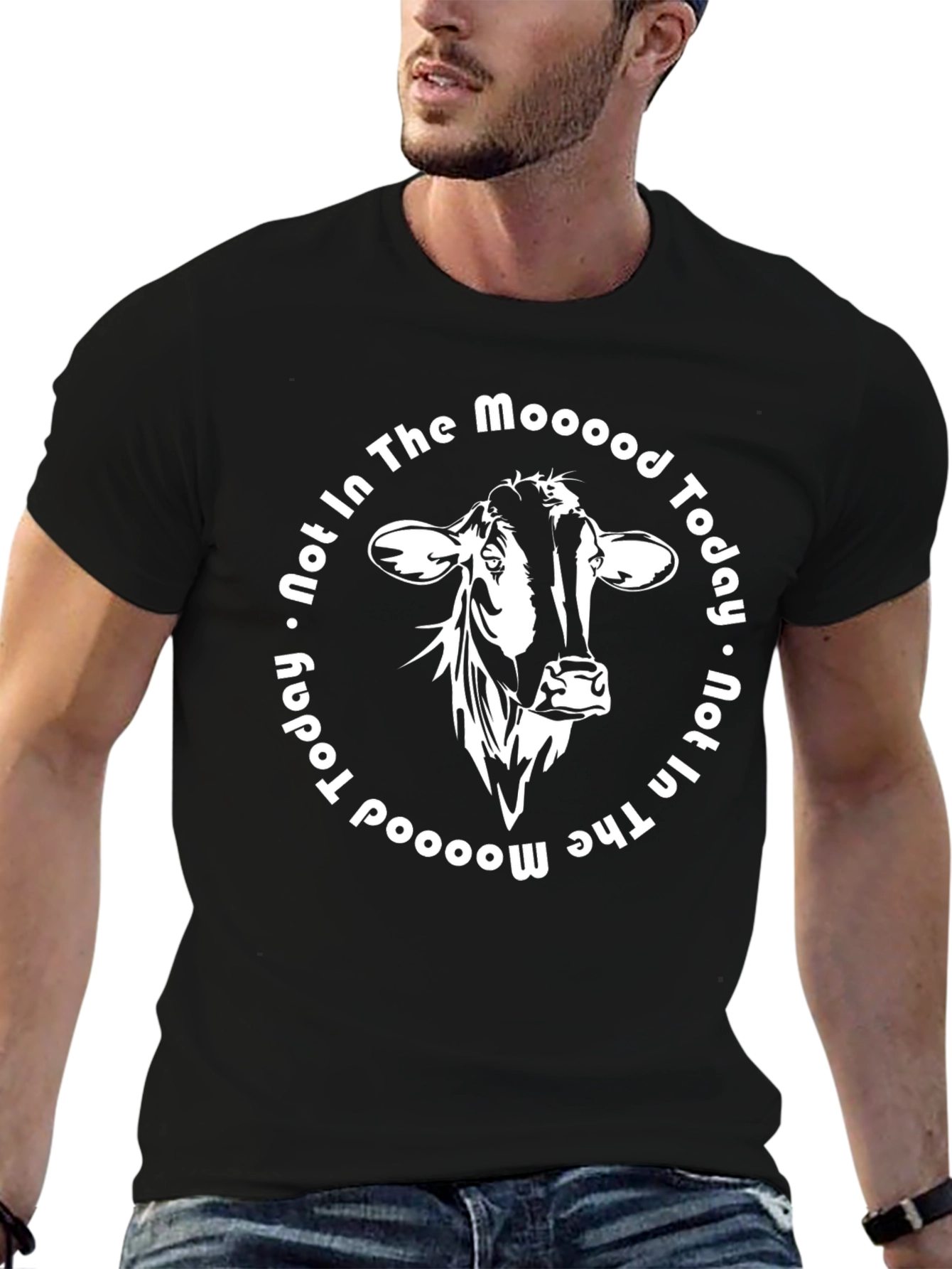 Not in the Mooood Today Graphic Tee
