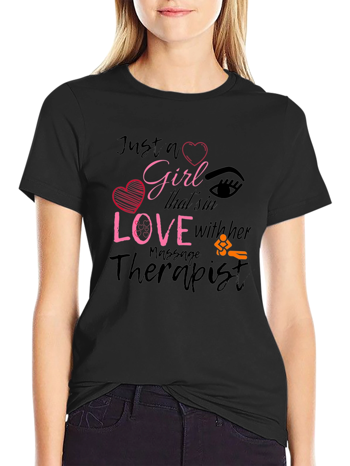 Girl in Love with Her Massage Therapist T-Shirt