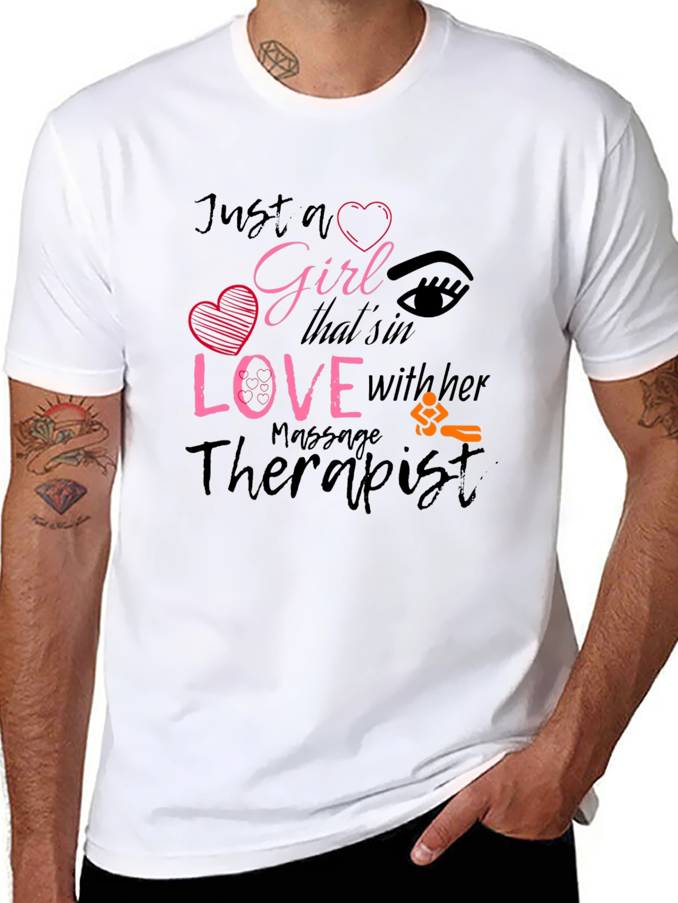 Girl in Love with Her Massage Therapist T-Shirt