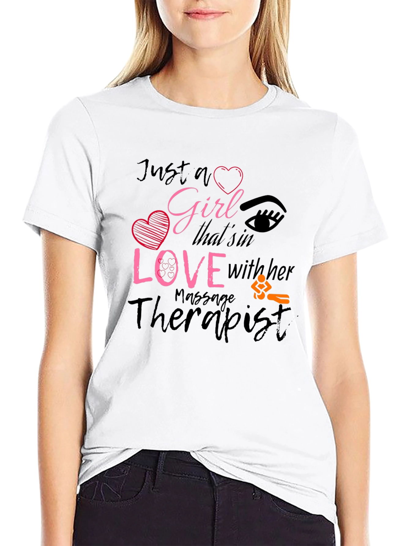 Girl in Love with Her Massage Therapist T-Shirt