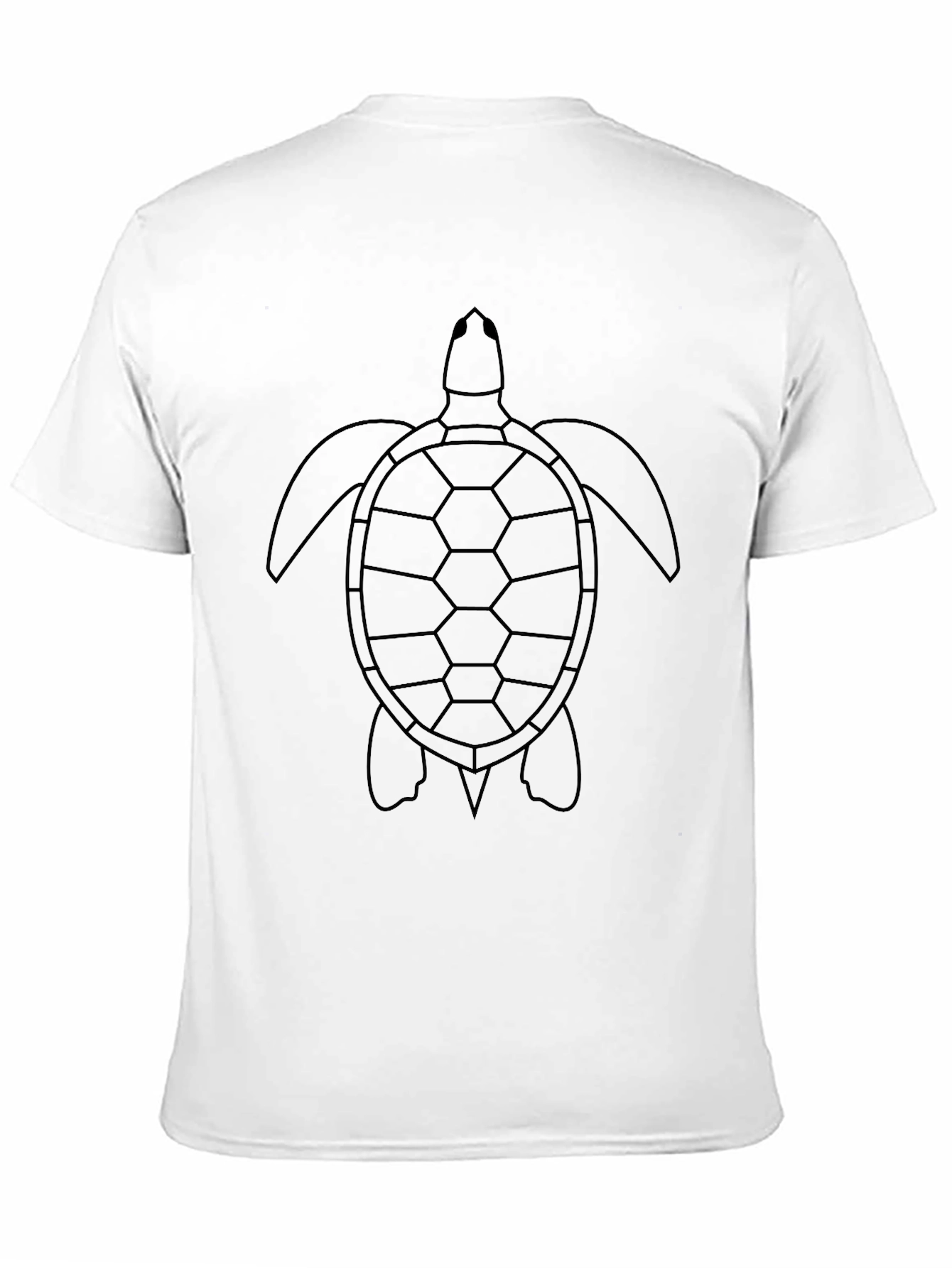 Turtle Graphic Black T-Shirt