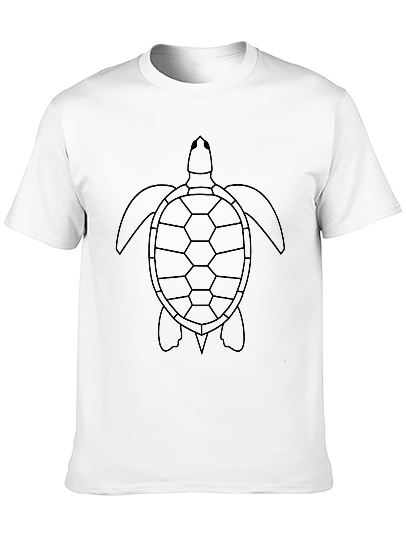 Turtle Graphic Black T-Shirt