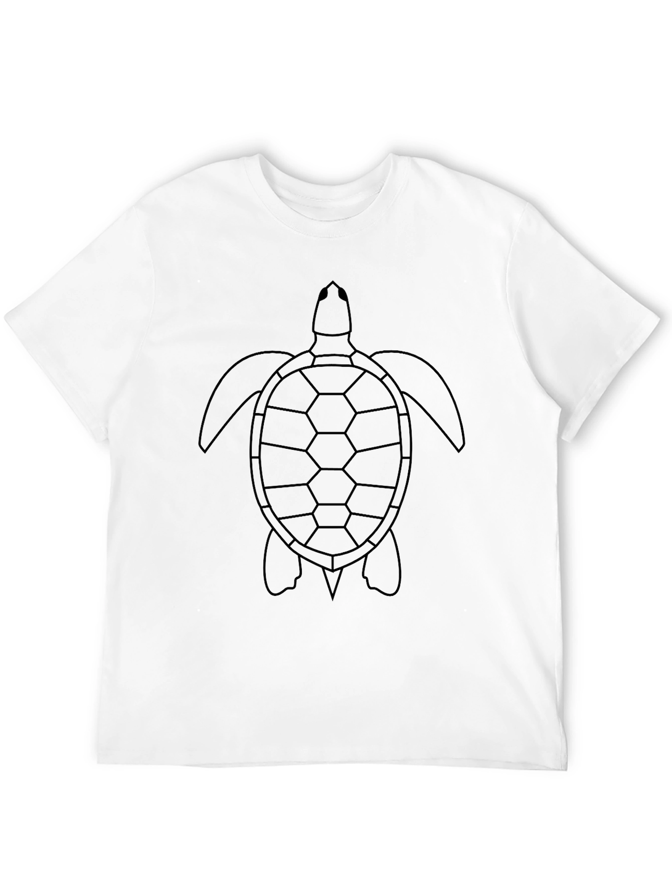 Turtle Graphic Black T-Shirt