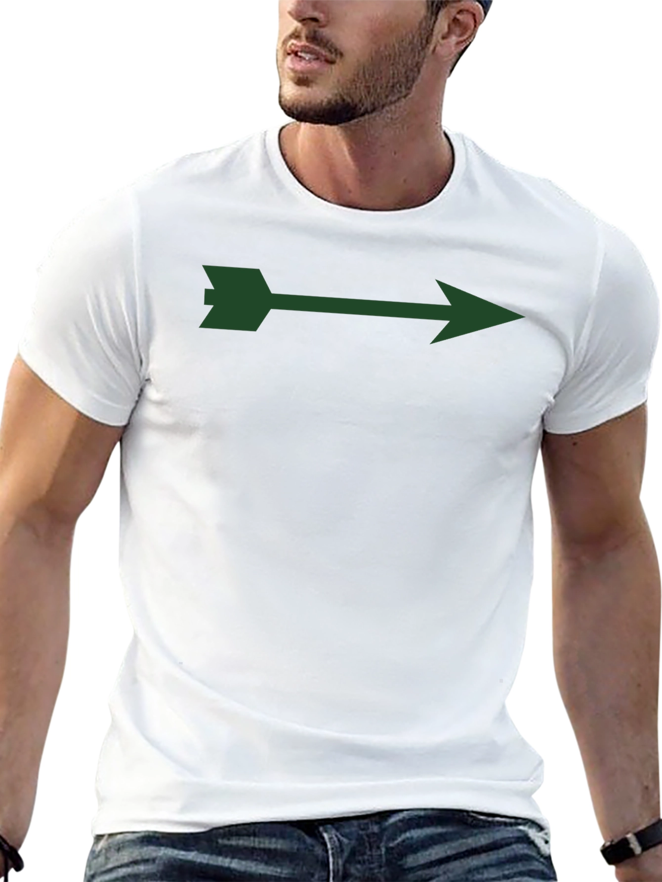 Arrow Graphic Tee - Classic Design