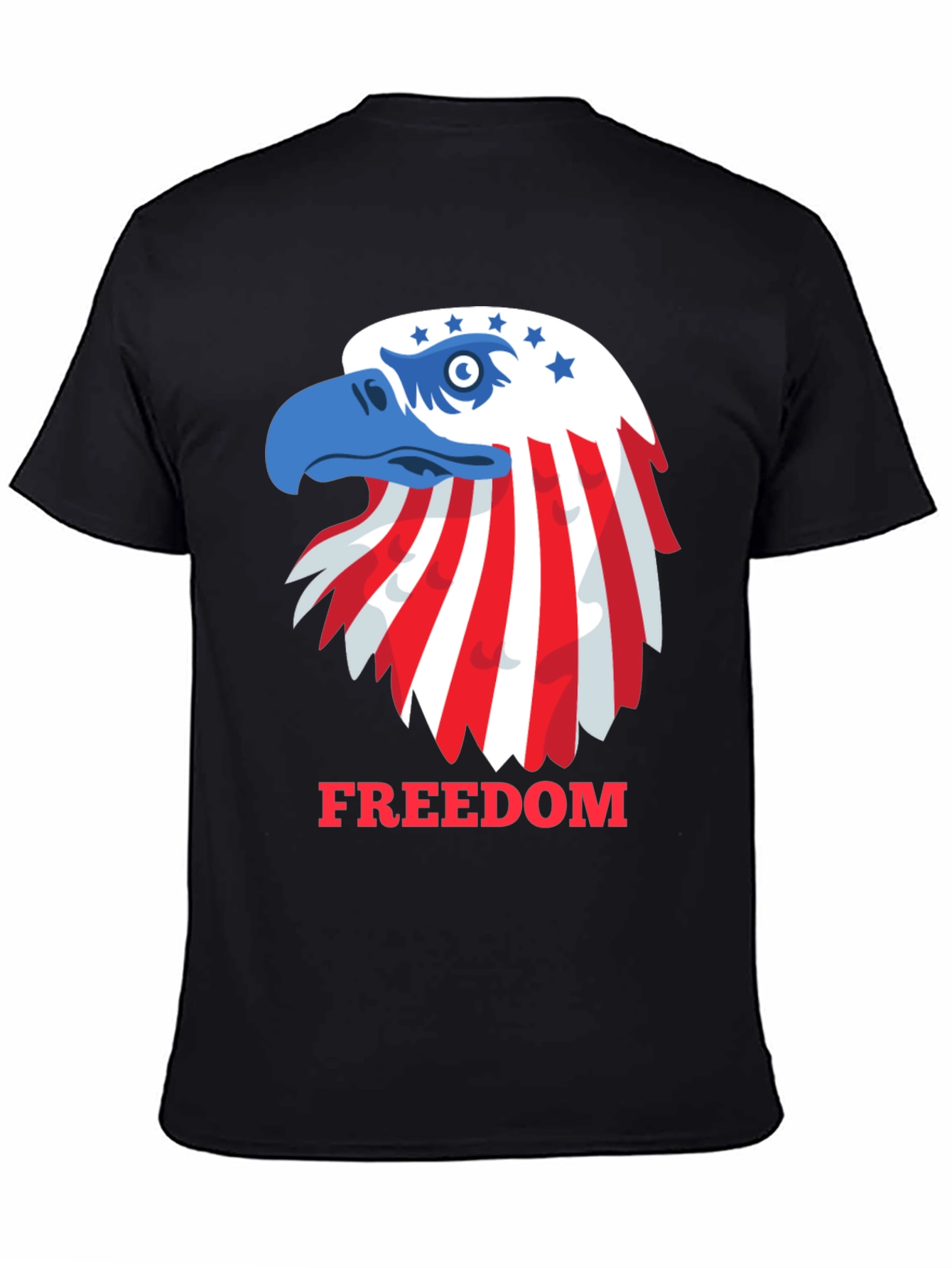 Patriotic Eagle Freedom T-Shirt - USA Pride