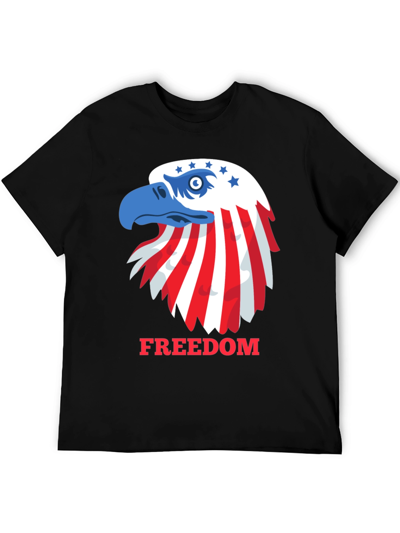 Patriotic Eagle Freedom T-Shirt - USA Pride