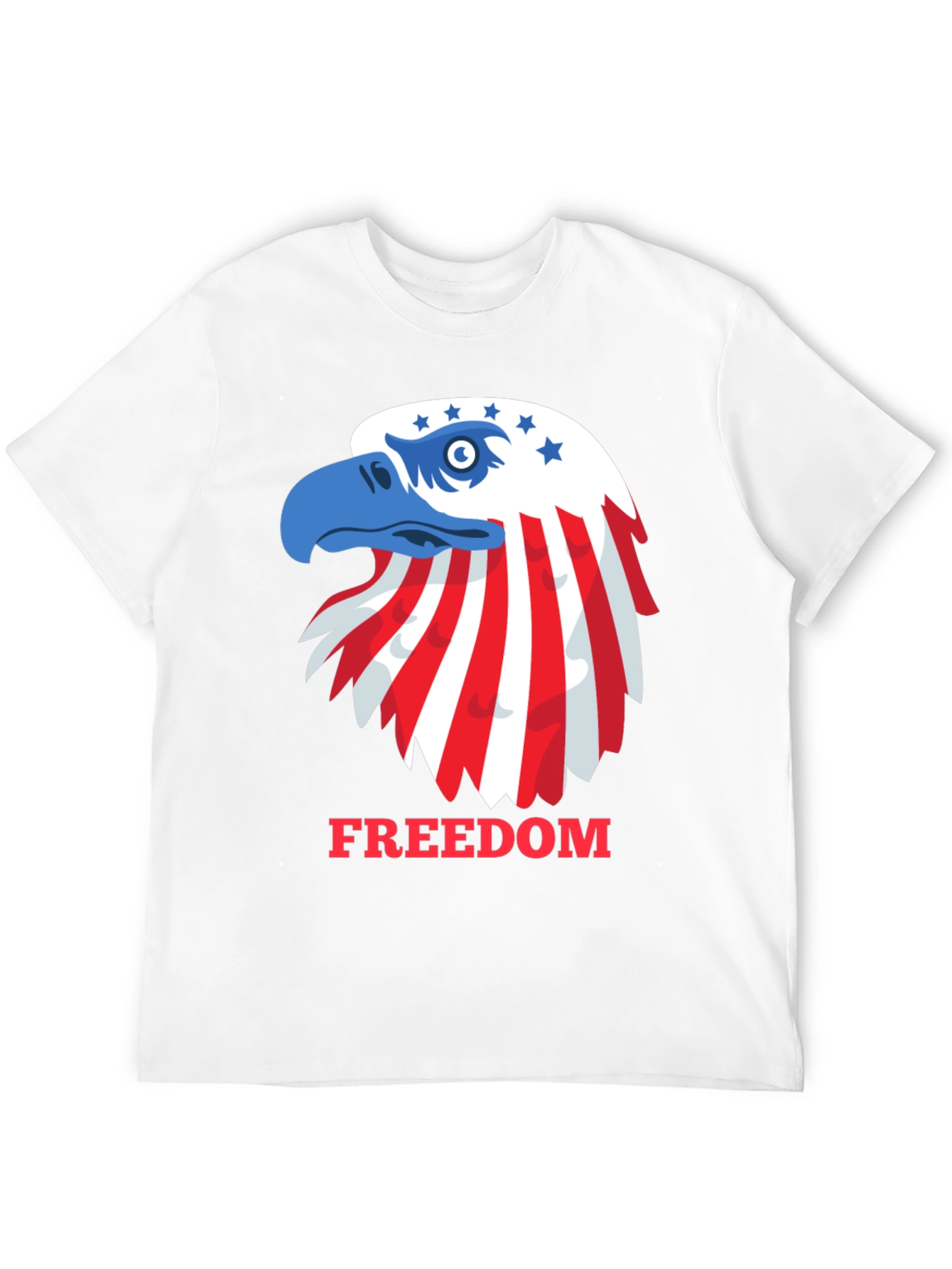 Patriotic Eagle Freedom T-Shirt - USA Pride
