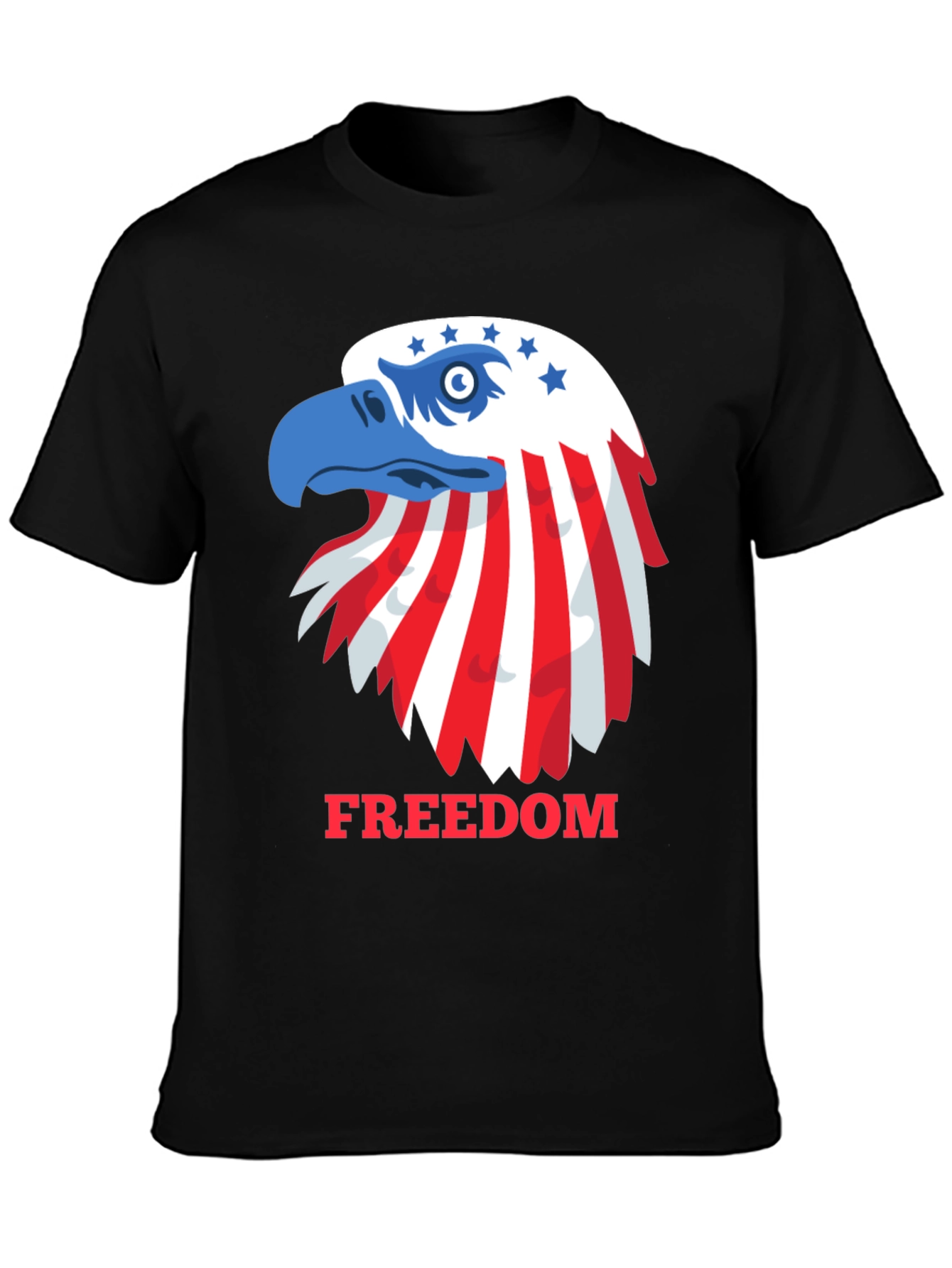 Patriotic Eagle Freedom T-Shirt - USA Pride