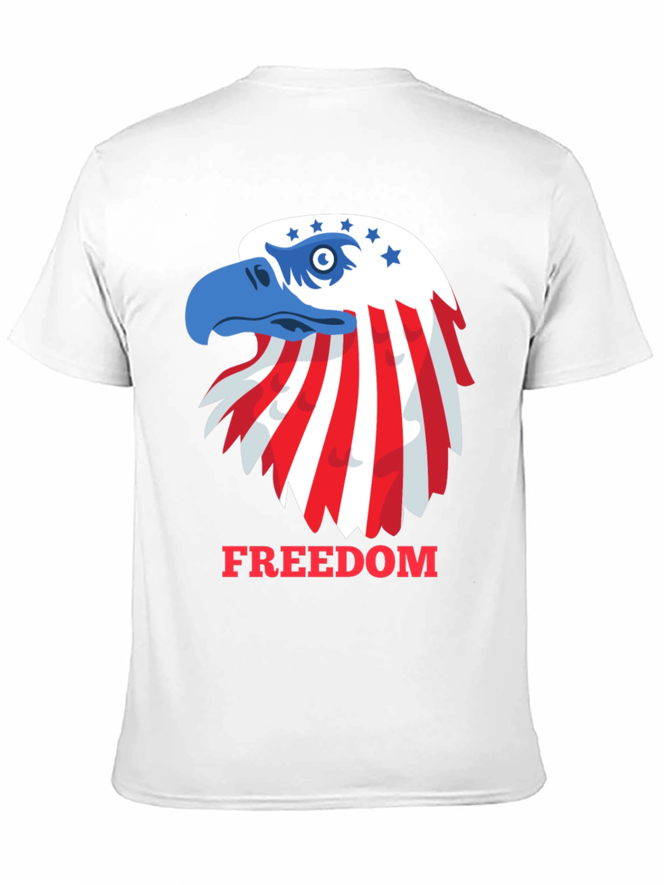 Patriotic Eagle Freedom T-Shirt - USA Pride