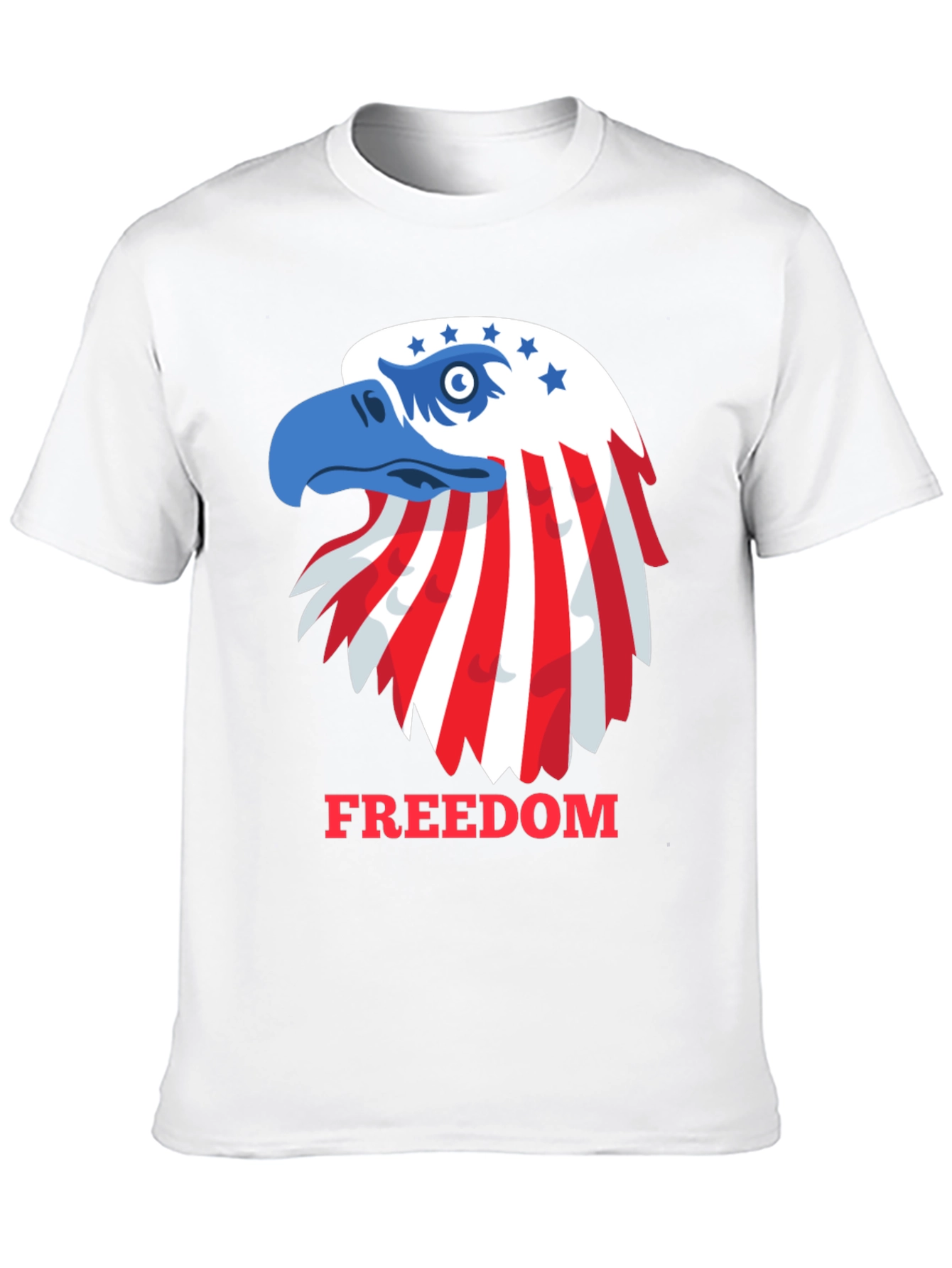 Patriotic Eagle Freedom T-Shirt - USA Pride