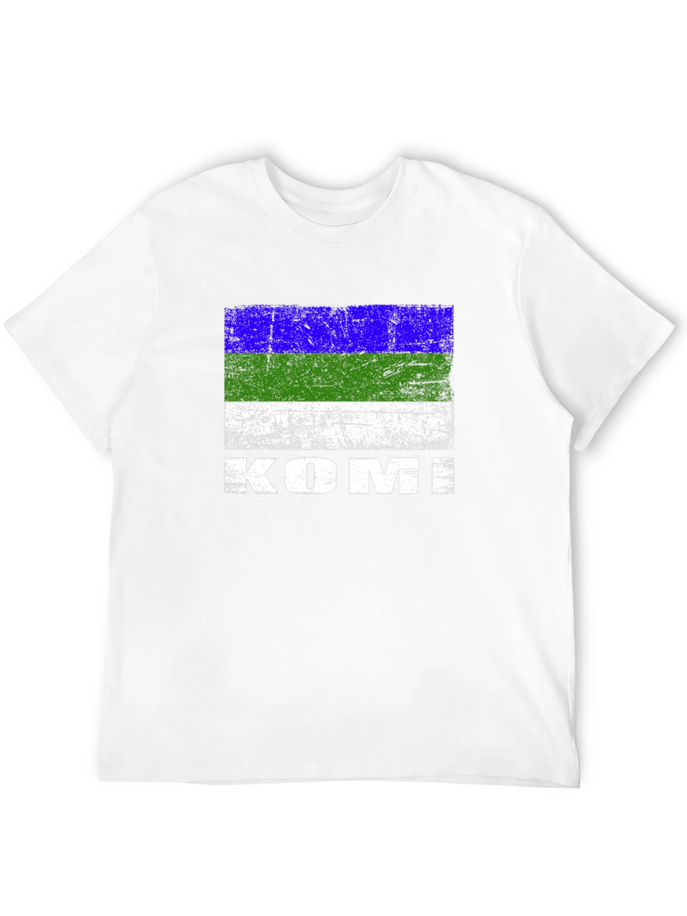 Komi Flag T-Shirt - Mens Black Tee