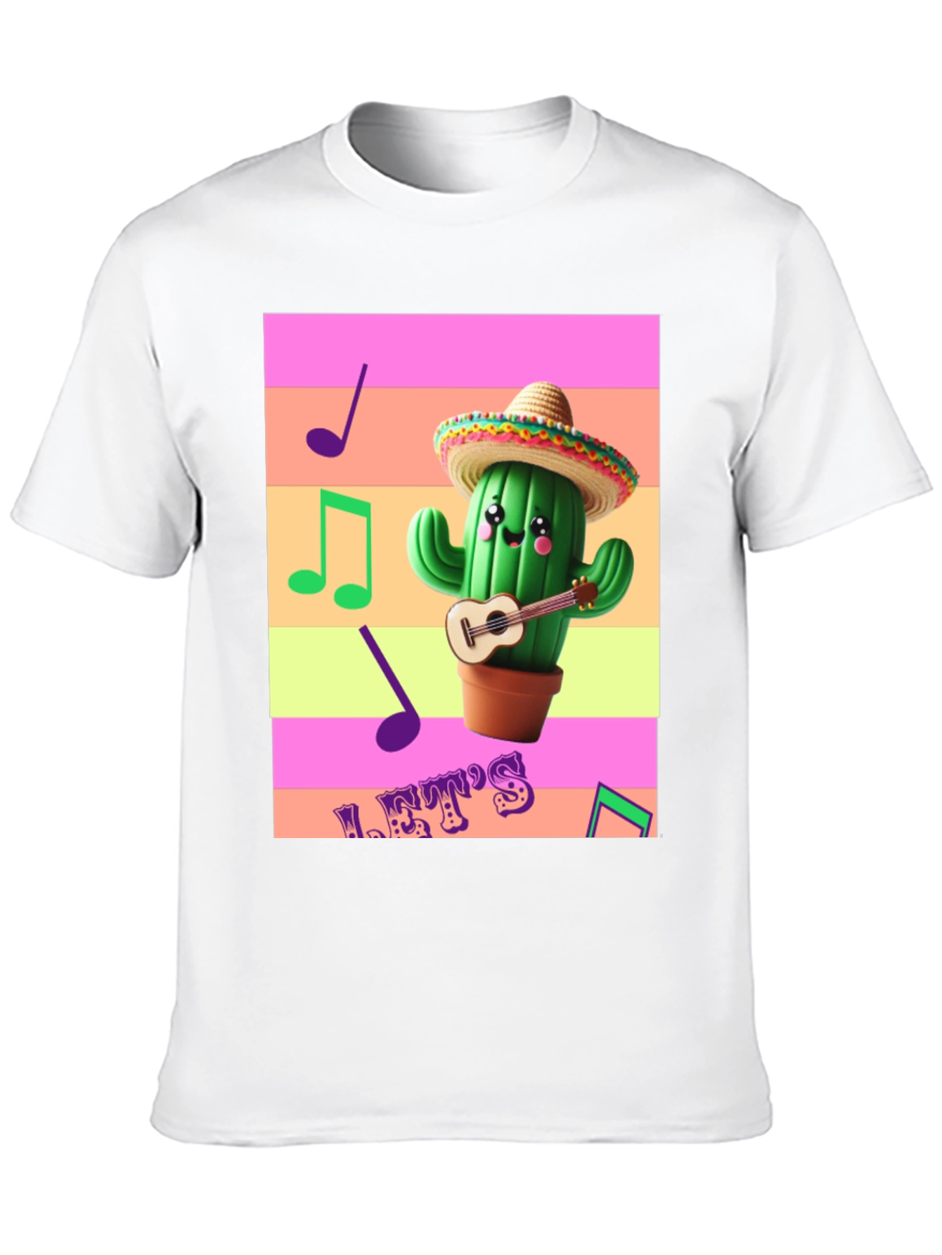 Cactus Musician Graphic Tee