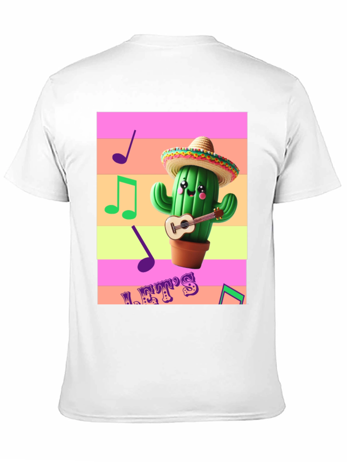 Cactus Musician Graphic Tee