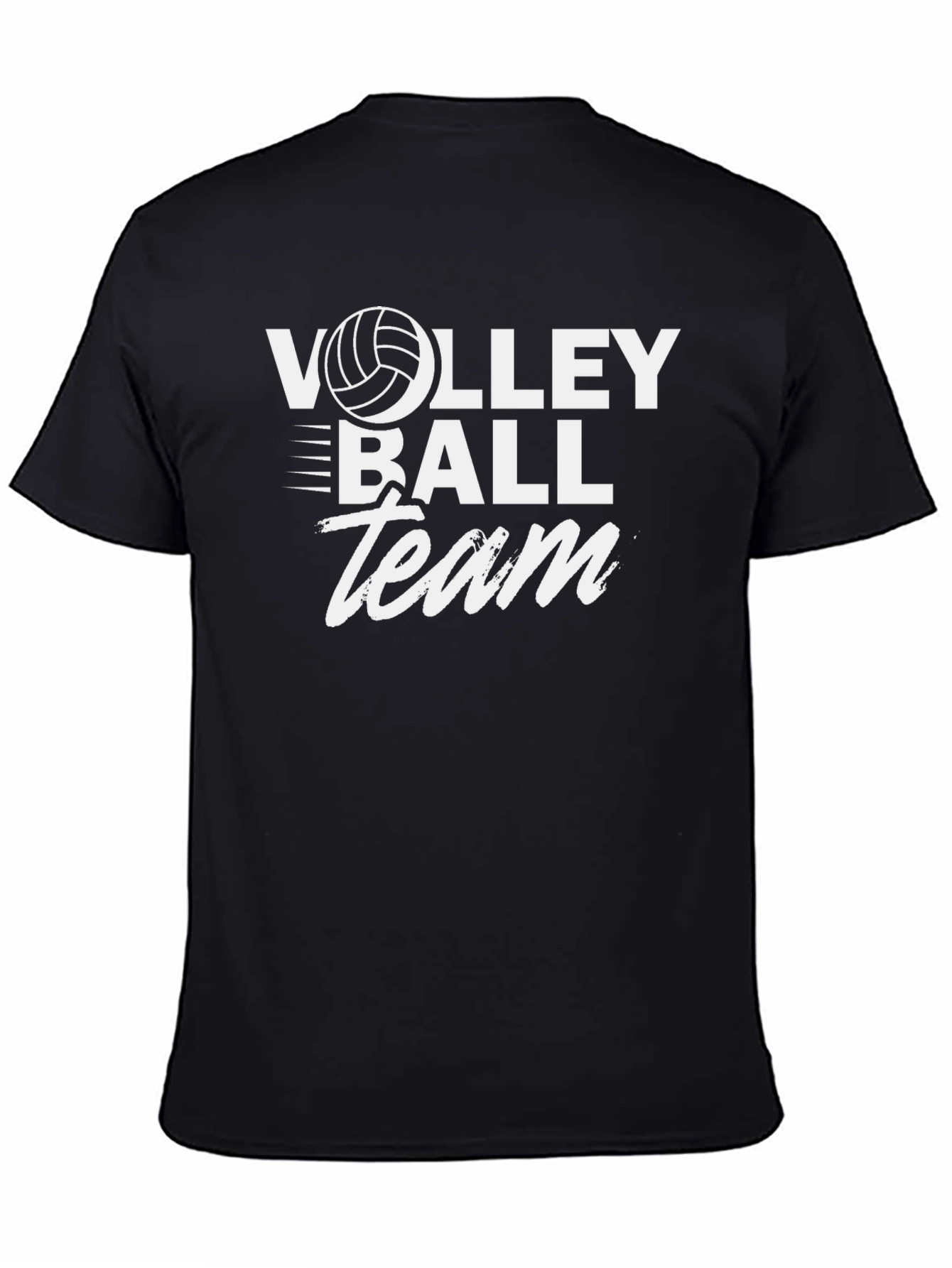 Volleyball Team Graphic T-Shirt