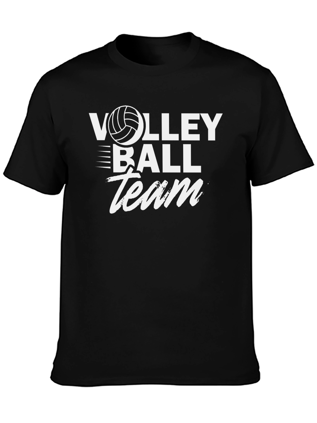 Volleyball Team Graphic T-Shirt