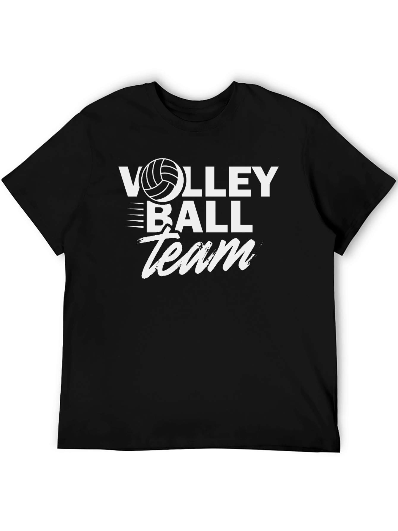 Volleyball Team Graphic T-Shirt