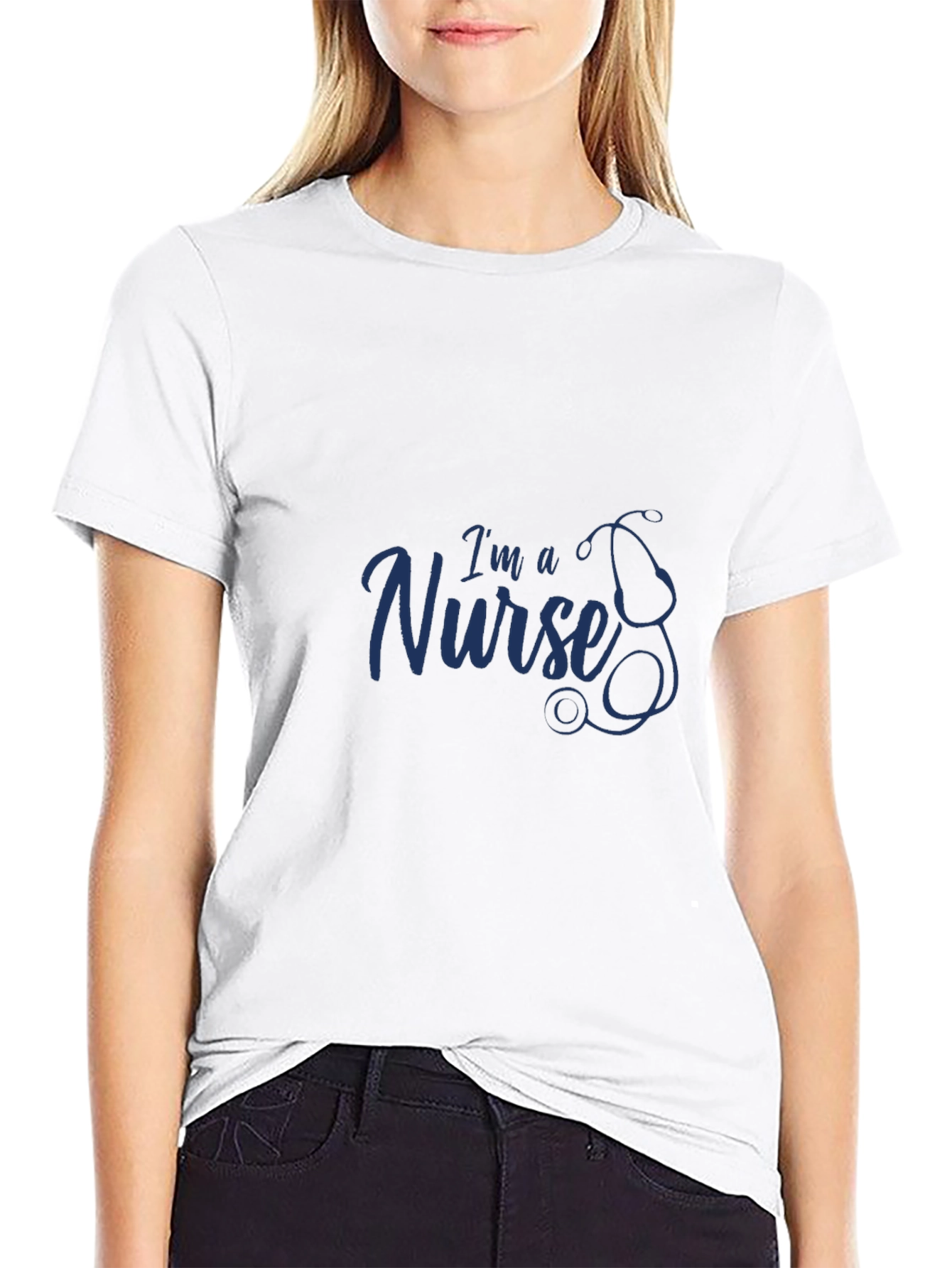 Im a Nurse T-Shirt - Stylish Medical Profession Tee