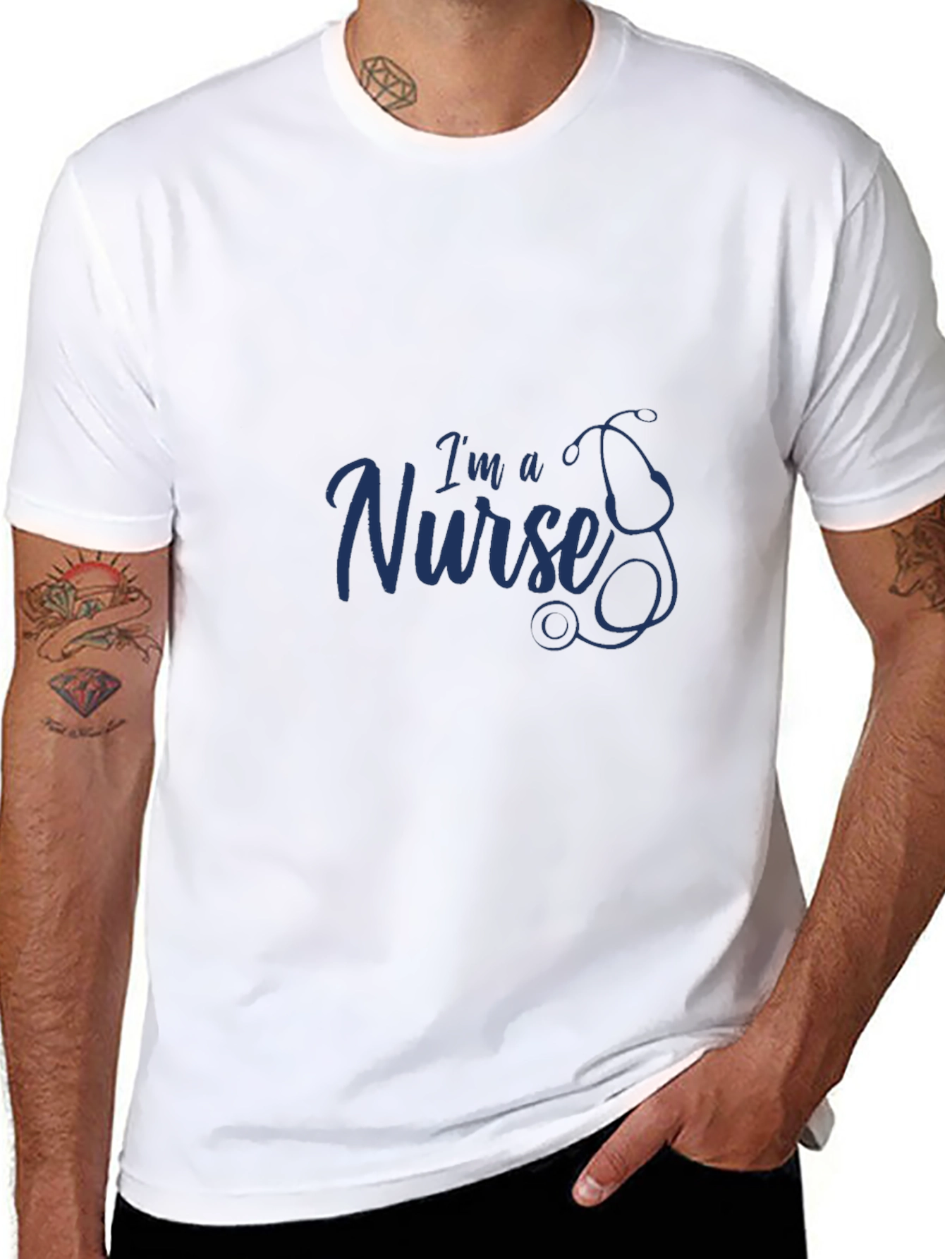 Im a Nurse T-Shirt - Stylish Medical Profession Tee