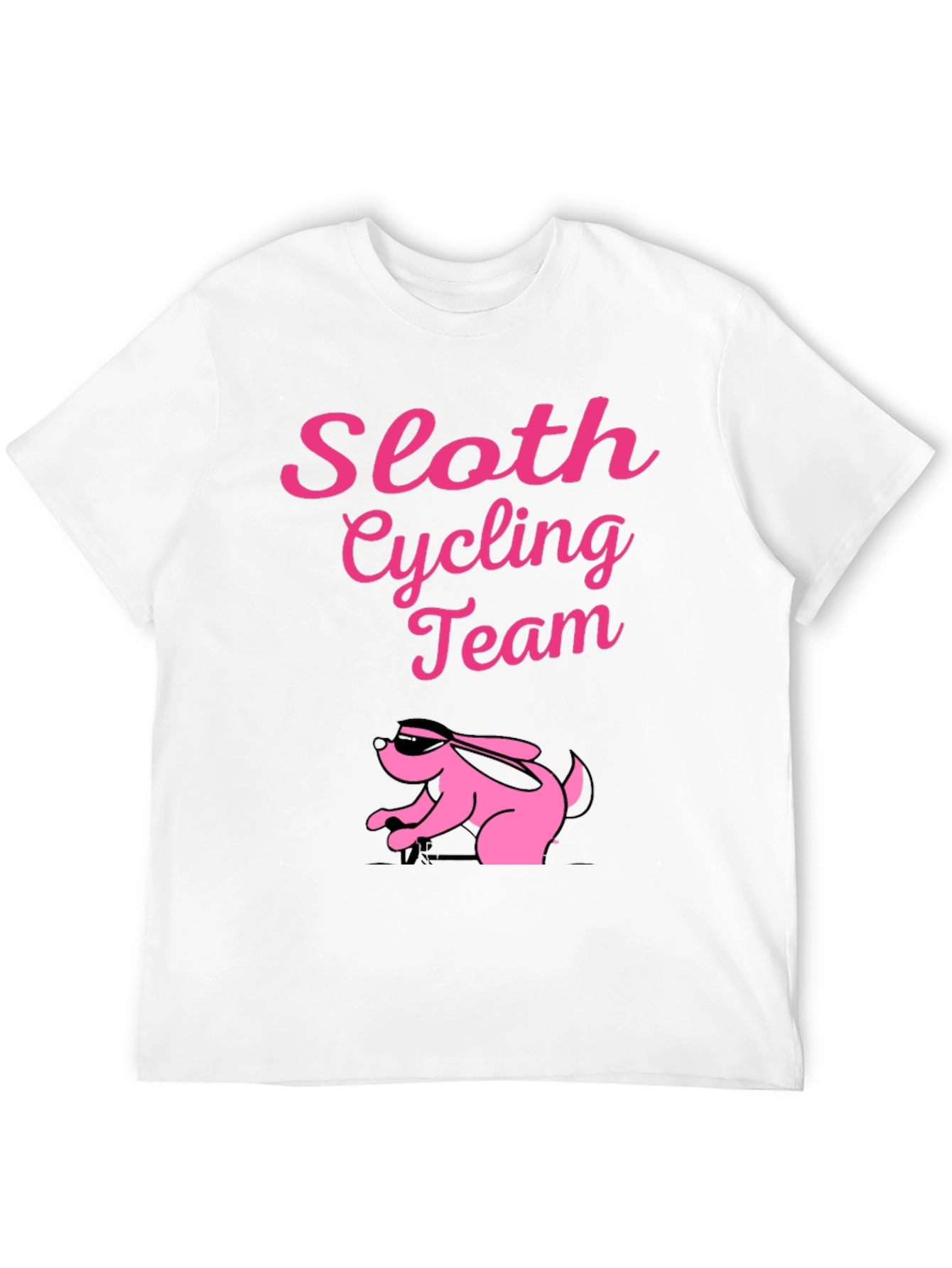 Sloth Cycling Team T-Shirt - Funny Activewear