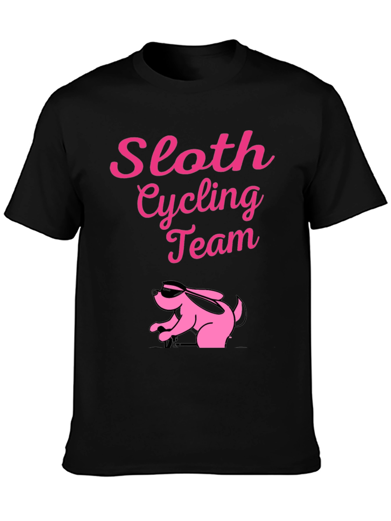 Sloth Cycling Team T-Shirt - Funny Activewear