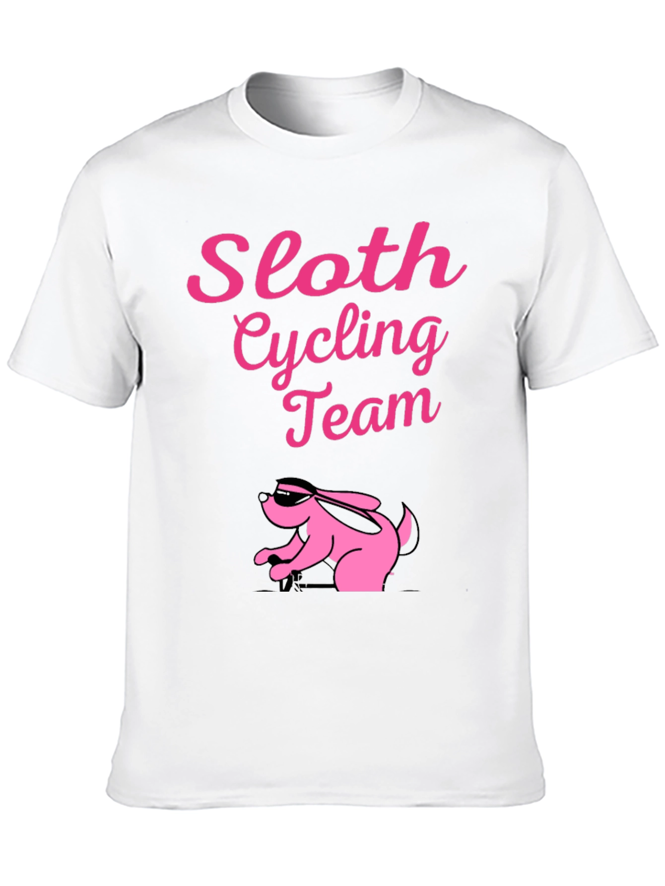 Sloth Cycling Team T-Shirt - Funny Activewear