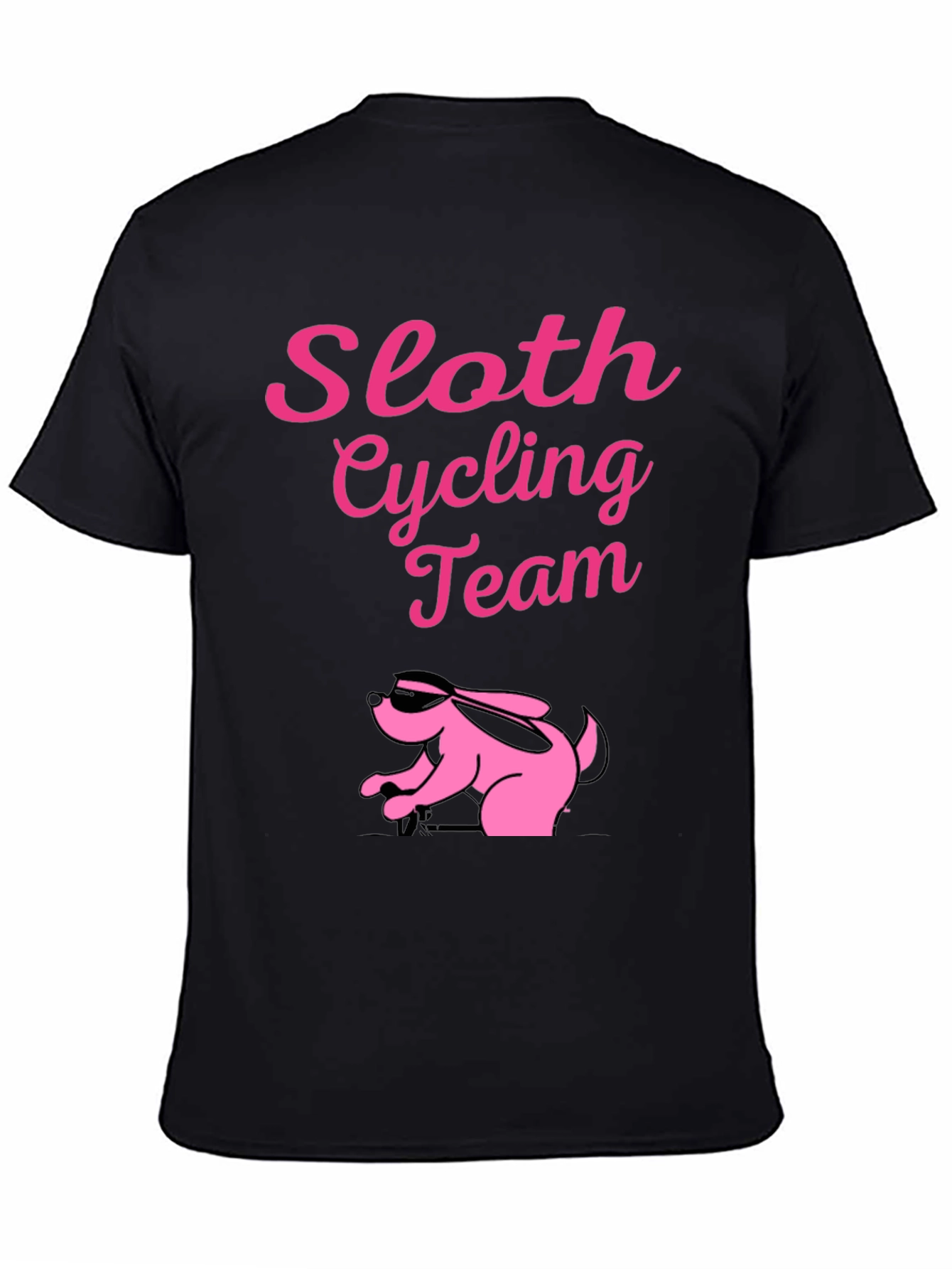 Sloth Cycling Team T-Shirt - Funny Activewear
