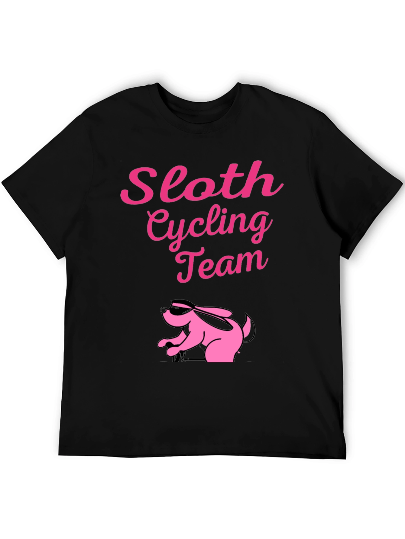 Sloth Cycling Team T-Shirt - Funny Activewear