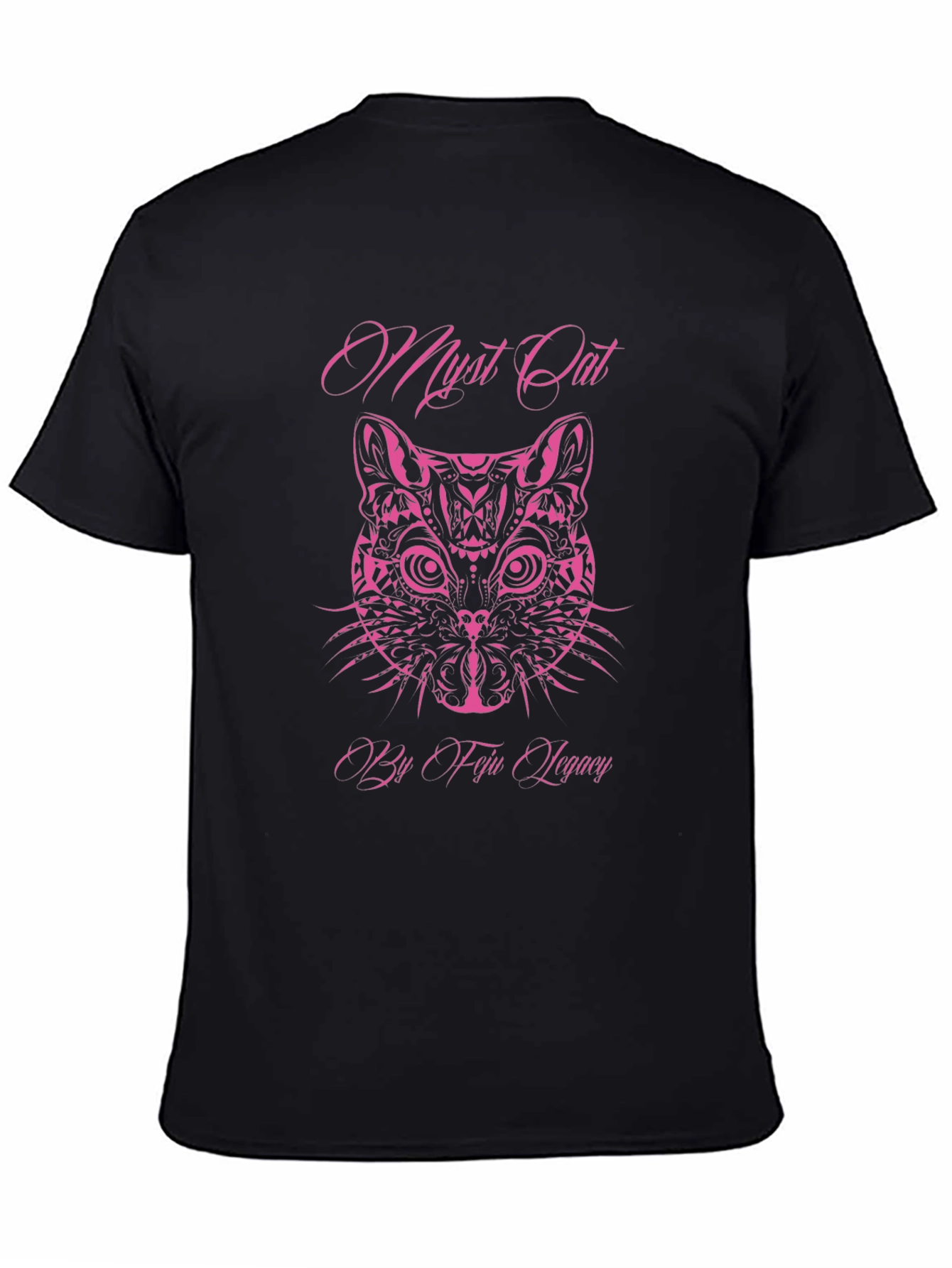 Myst Cat Graphic Tee - Fiju Legacy Design