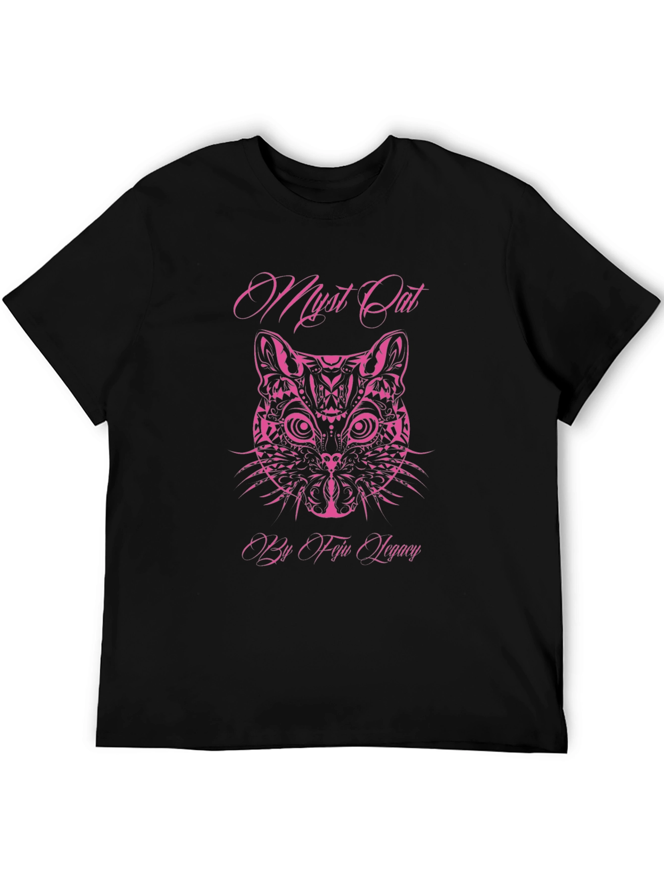 Myst Cat Graphic Tee - Fiju Legacy Design