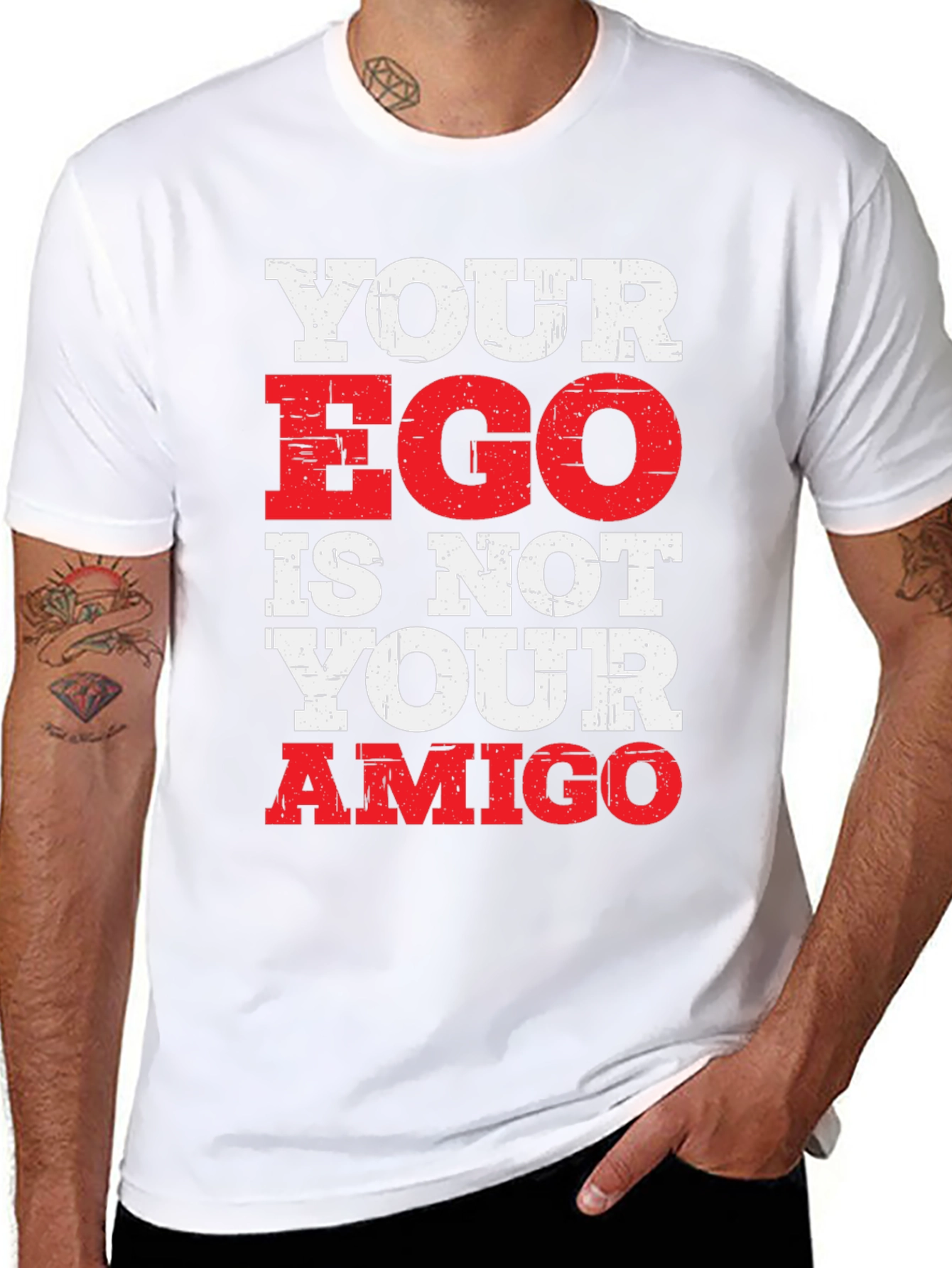 Your Ego Is Not Your Amigo Graphic T-Shirt