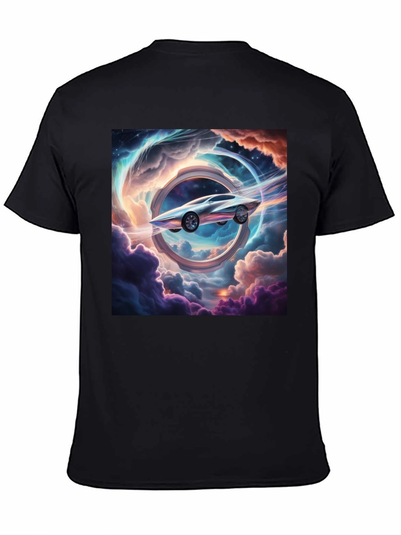 Futuristic Car Through Time T-Shirt