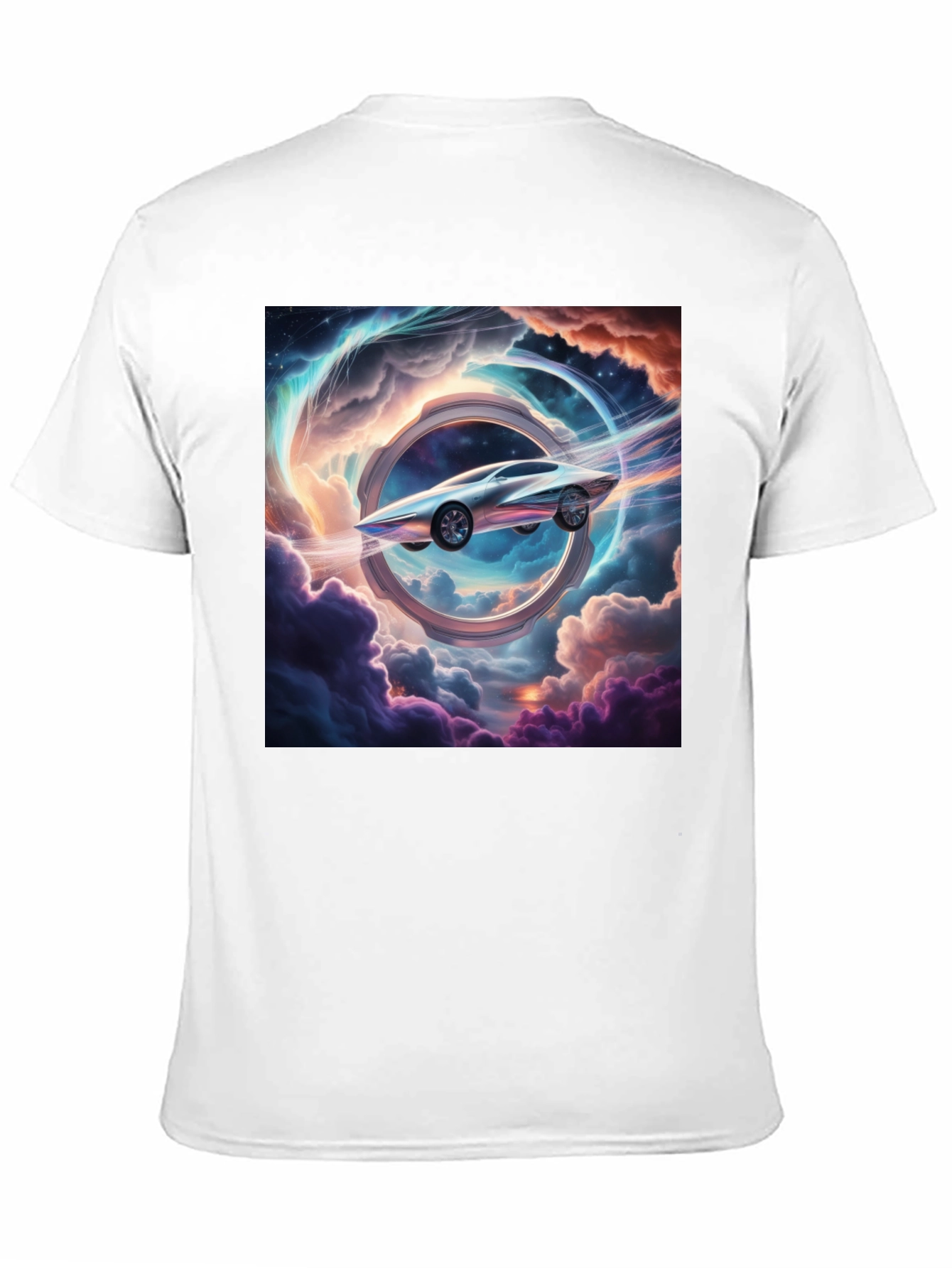 Futuristic Car Through Time T-Shirt