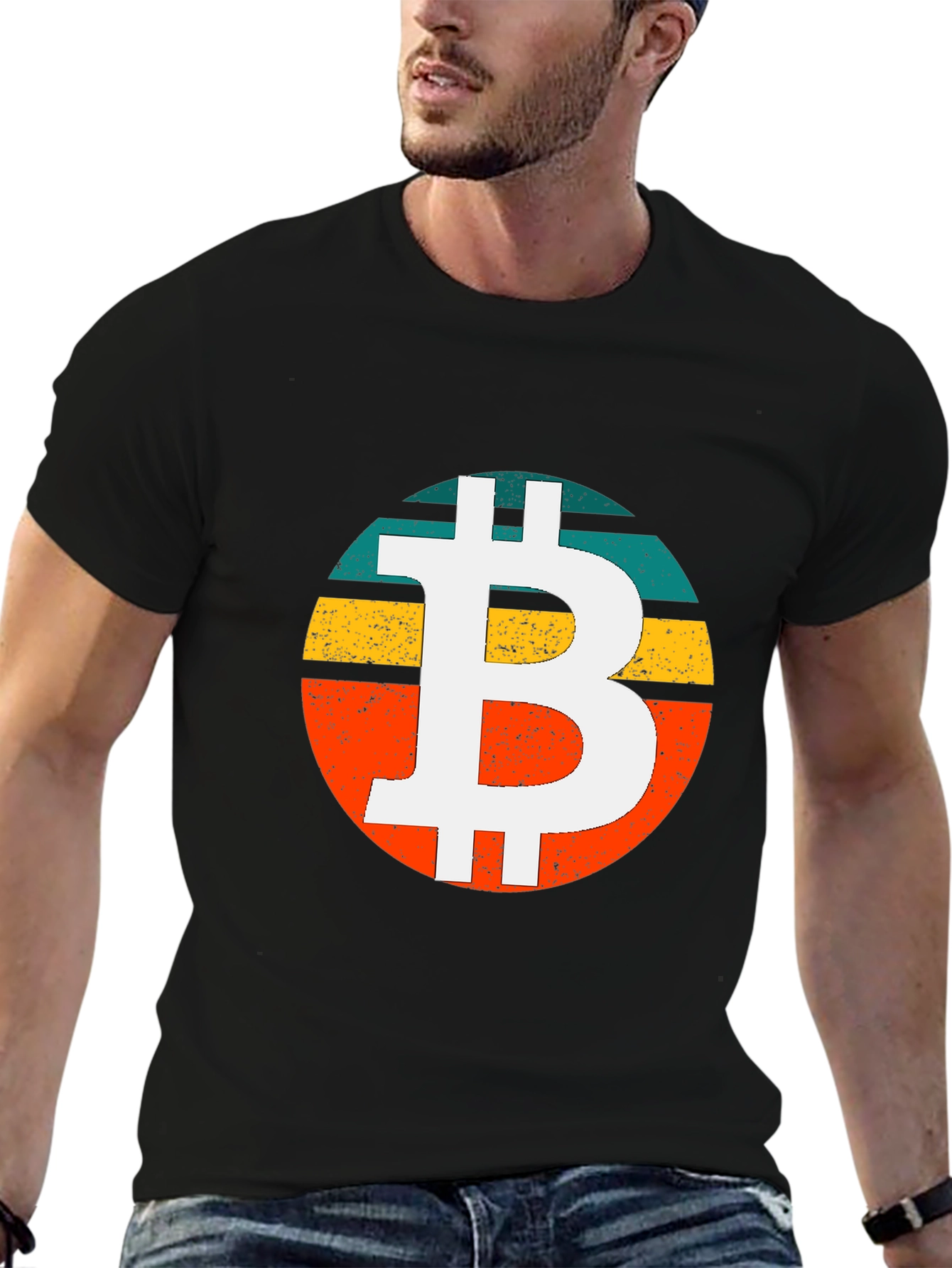 Bitcoin Logo Graphic Tee - Crypto Style