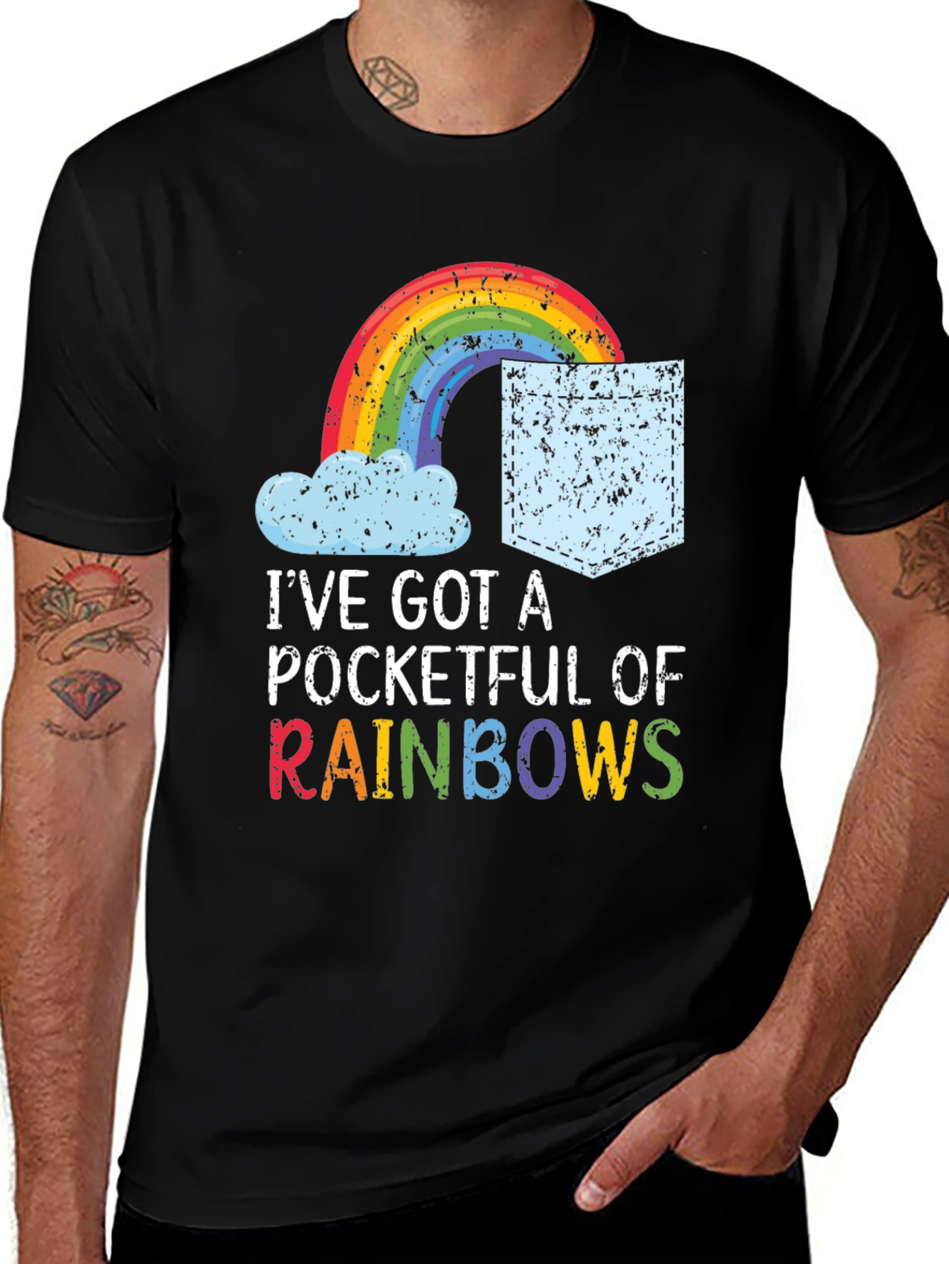 Pocketful of Rainbows Graphic Tee
