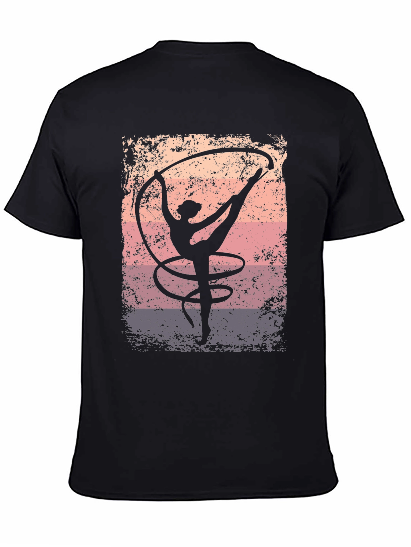 Rhythmic Gymnast Black T-Shirt