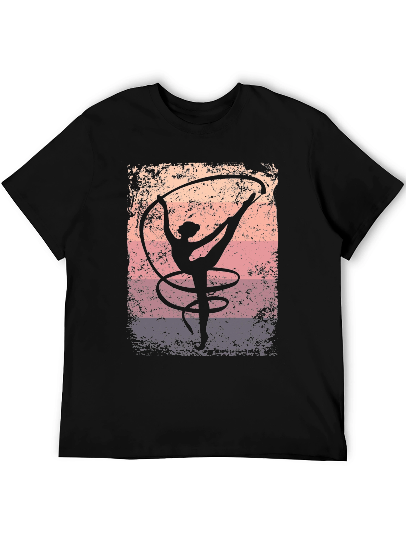 Rhythmic Gymnast Black T-Shirt