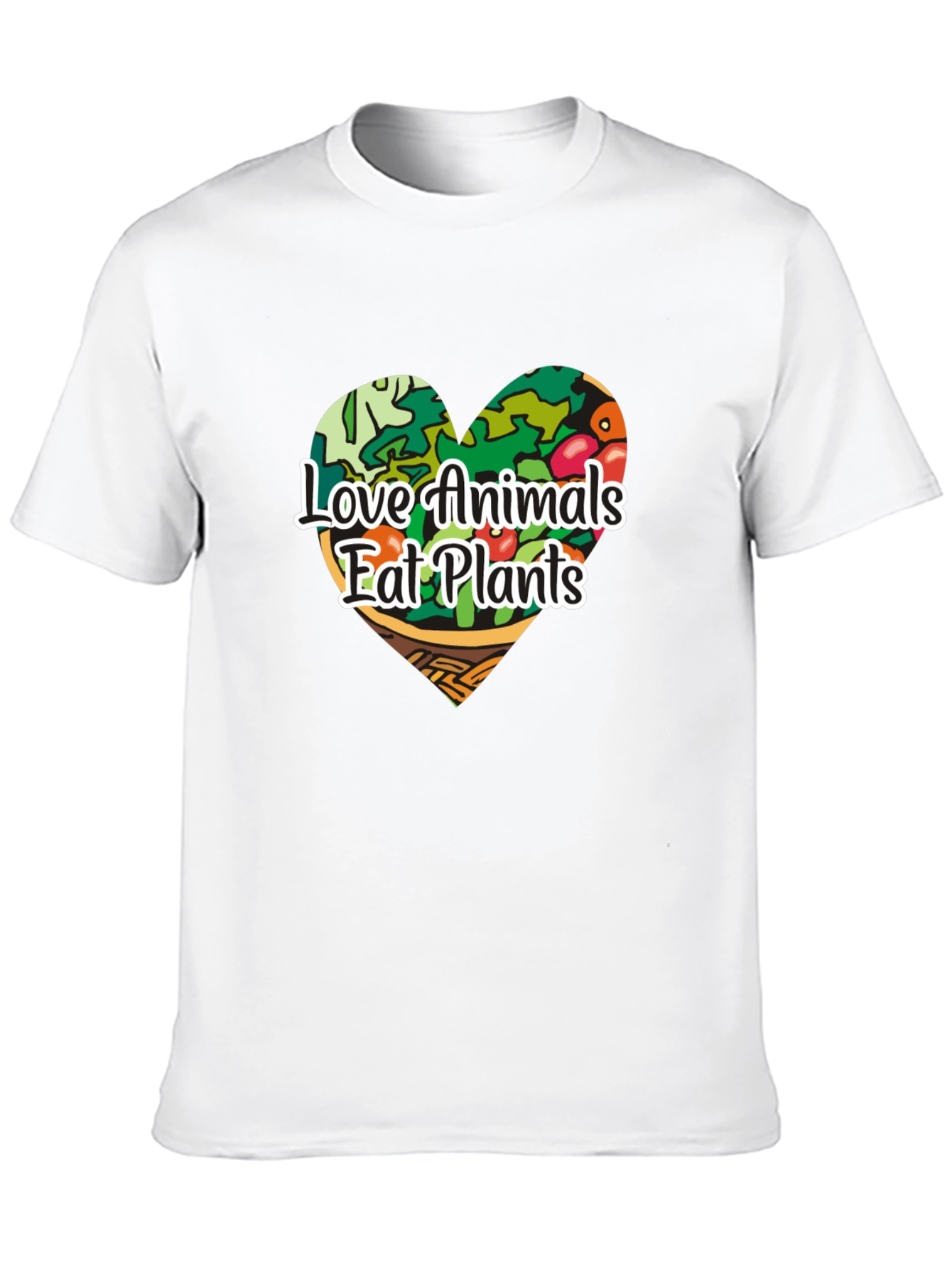 Love Animals Eat Plants Graphic T-Shirt
