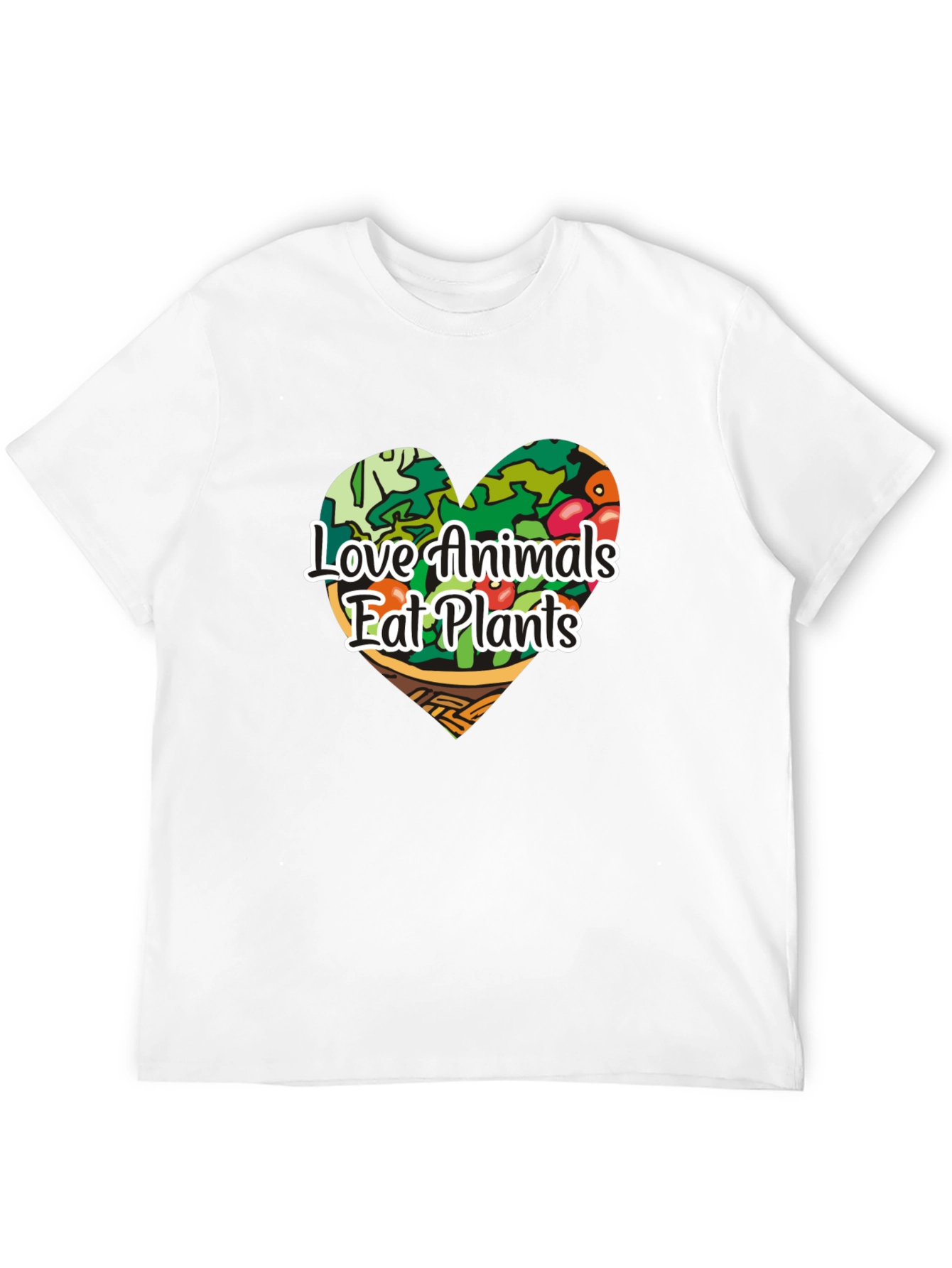 Love Animals Eat Plants Graphic T-Shirt