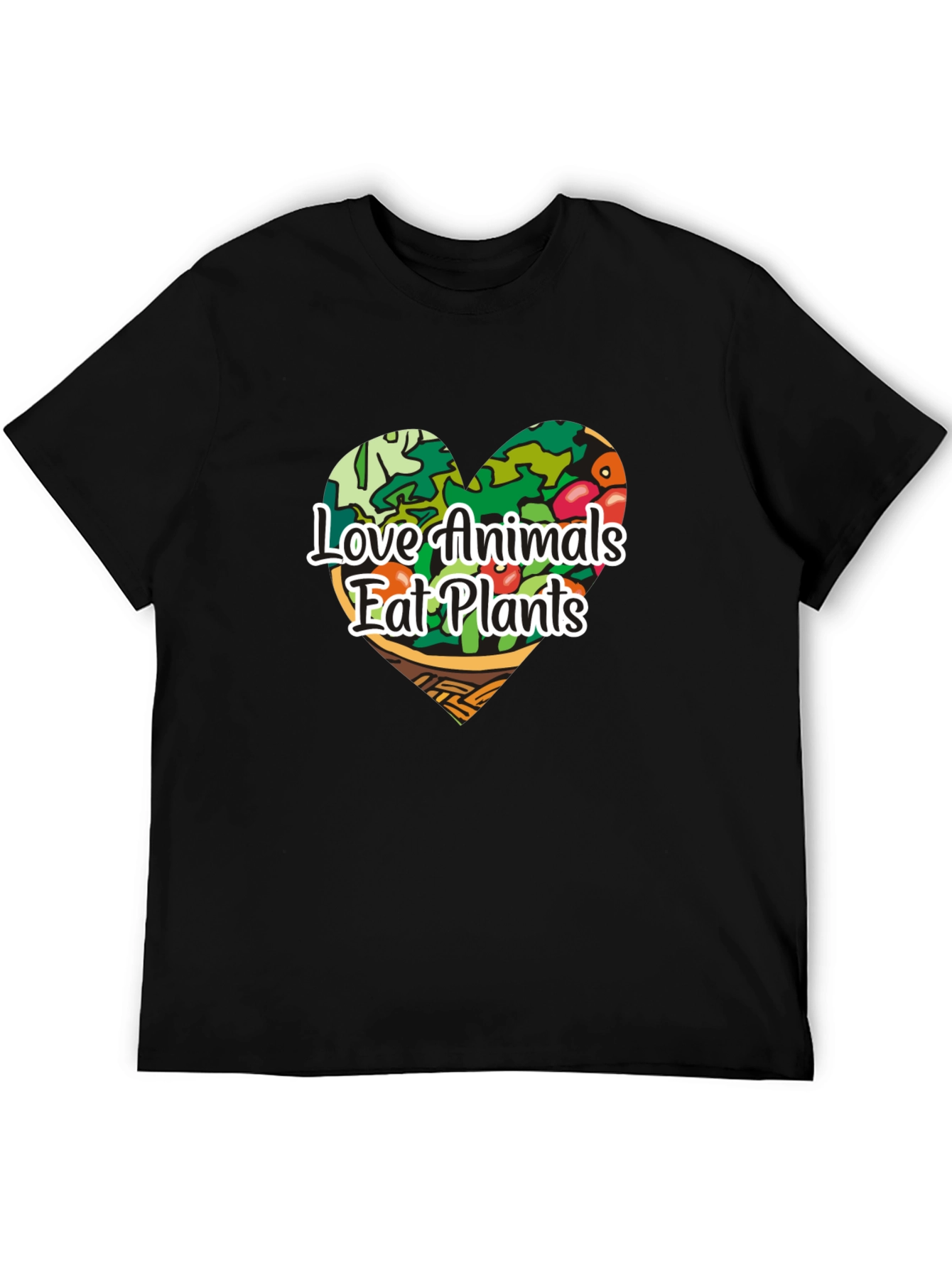 Love Animals Eat Plants Graphic T-Shirt