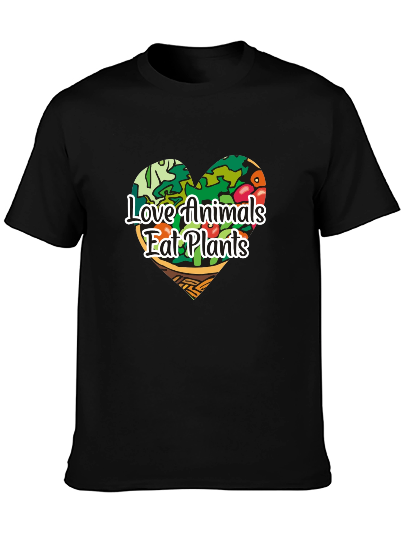 Love Animals Eat Plants Graphic T-Shirt