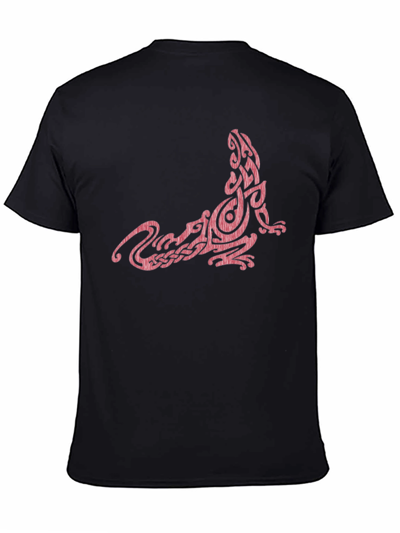 Celtic Lizard Graphic Tee - Black