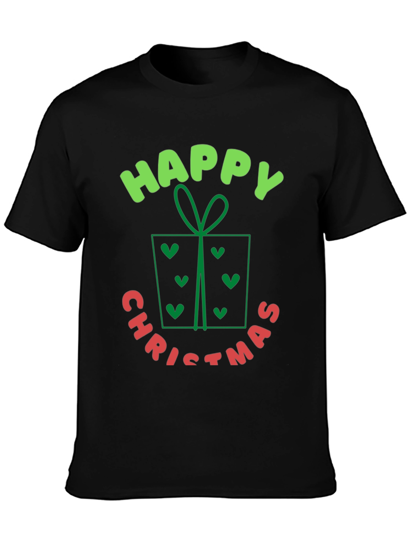 Happy Christmas T-Shirt - Holiday Festive Gift