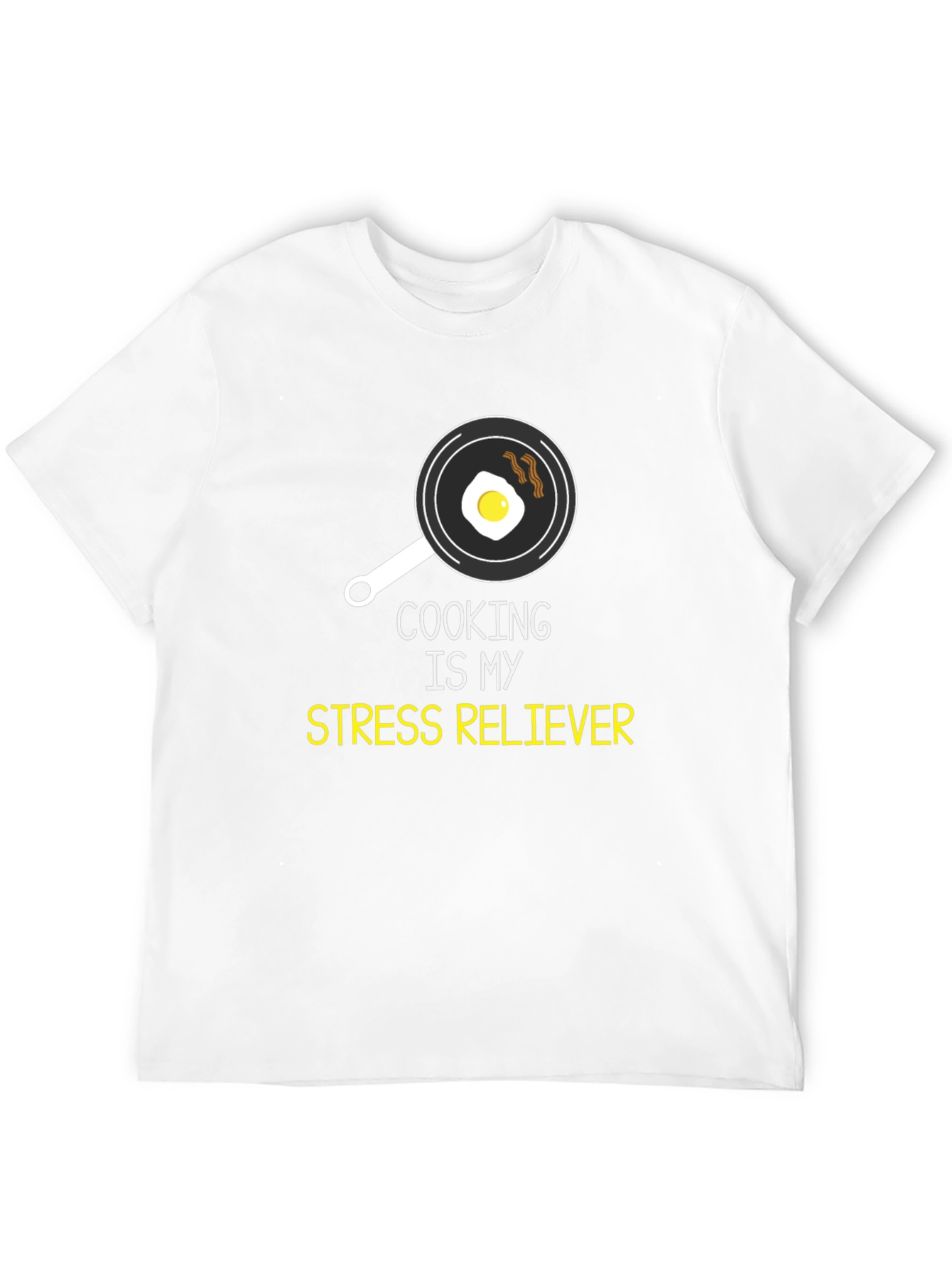 Cooking is My Stress Reliever Graphic T-Shirt