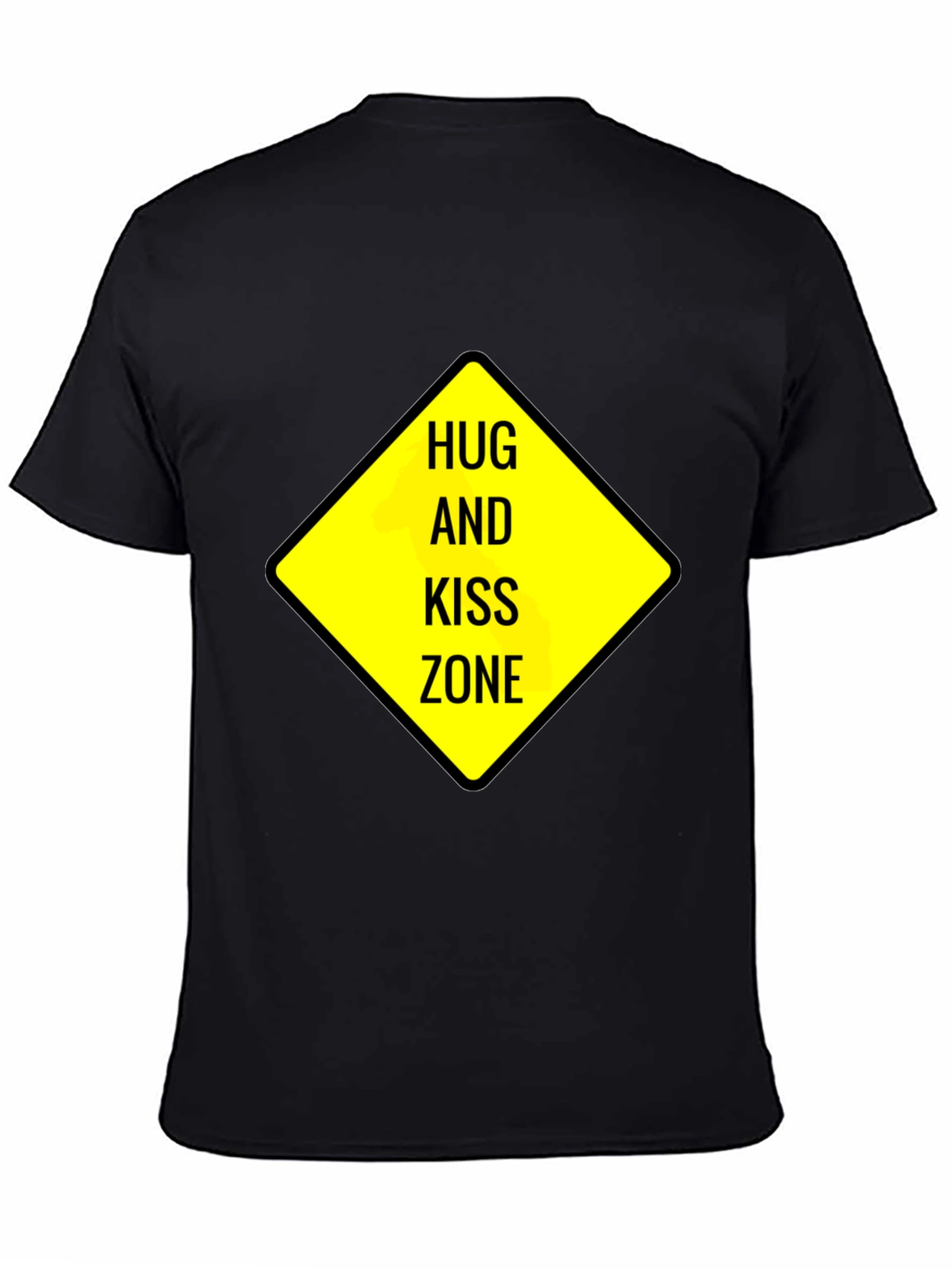 Hug and Kiss Zone Graphic T-Shirt